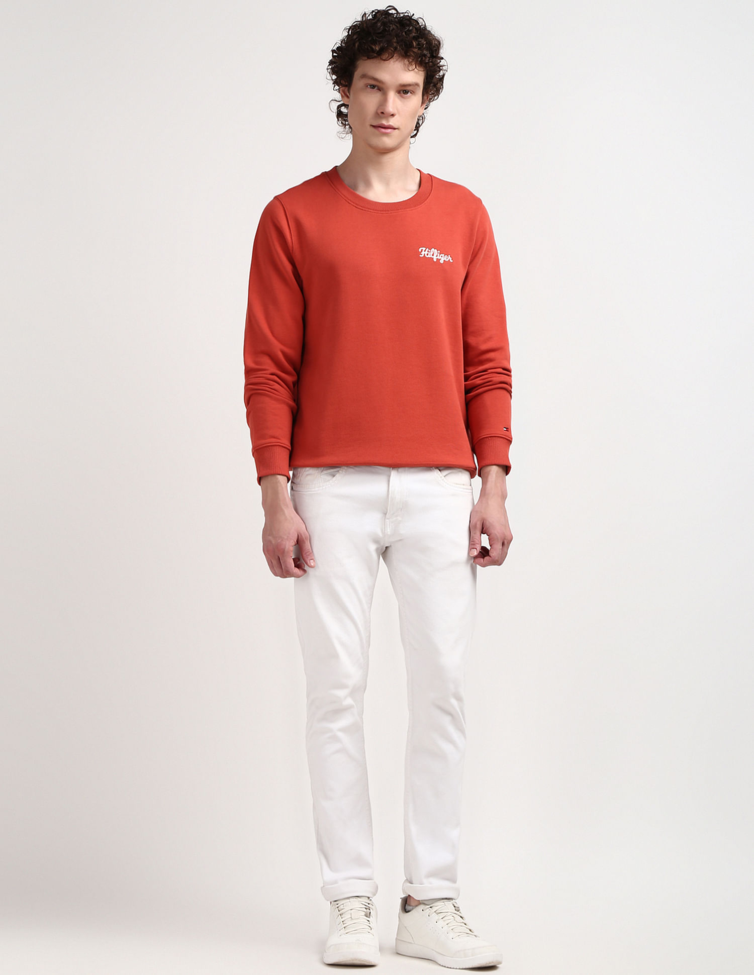 Tommy Hilfiger Sustainable Cotton Chainstitch Sweatshirt