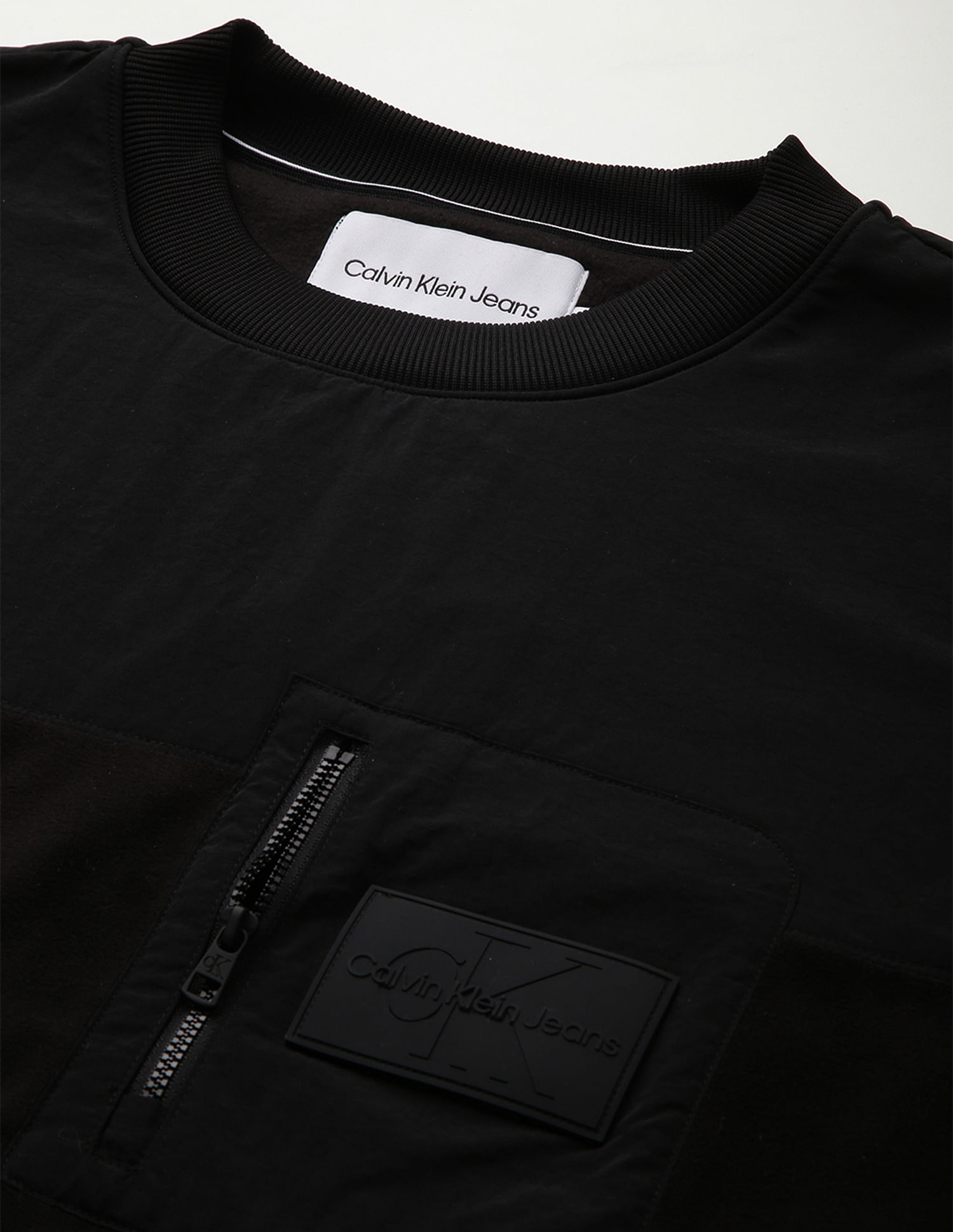 Calvin Klein Crew Neck Fleece Sweatshirt