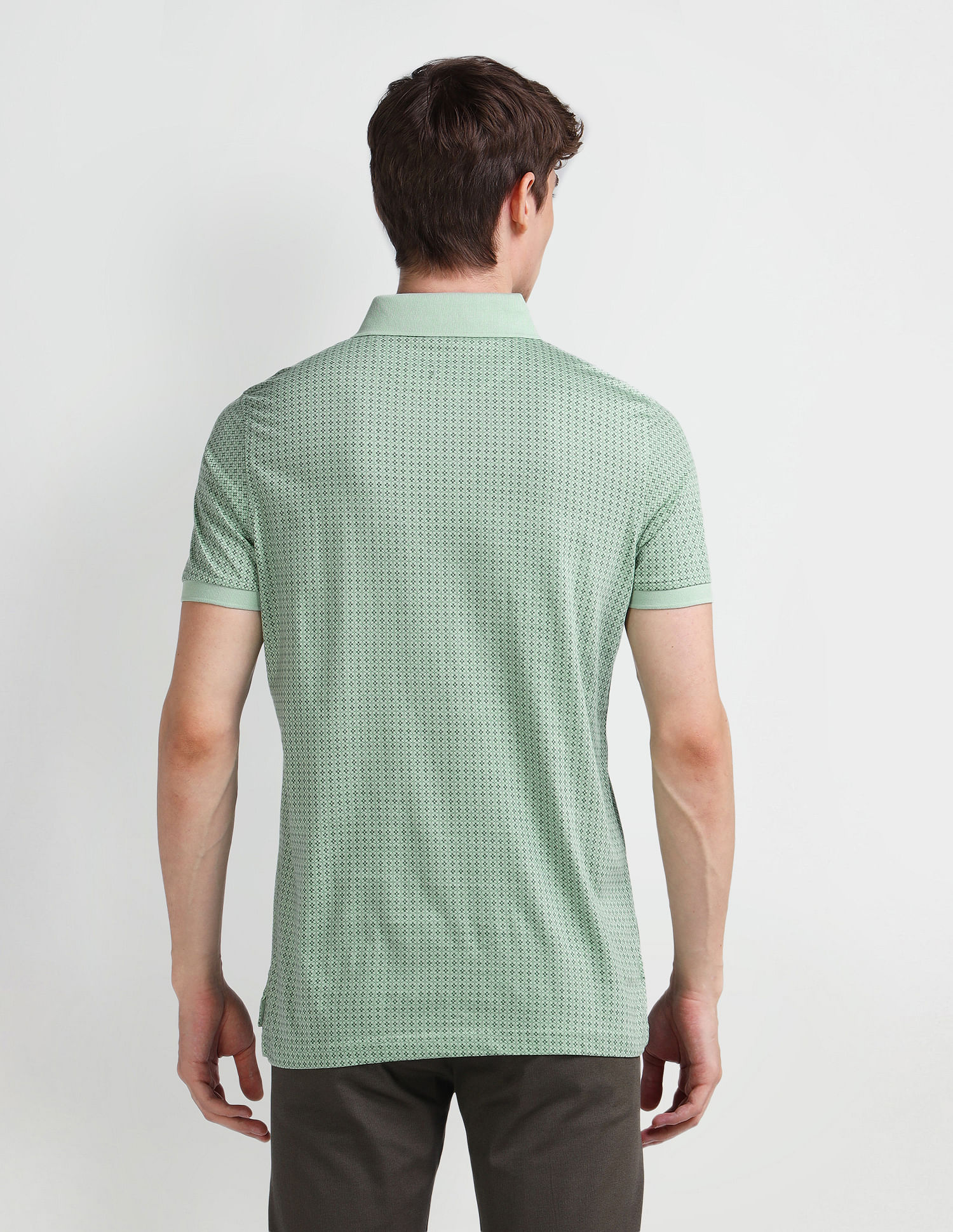 Arrow Geometric Printed Regular Polo Shirt