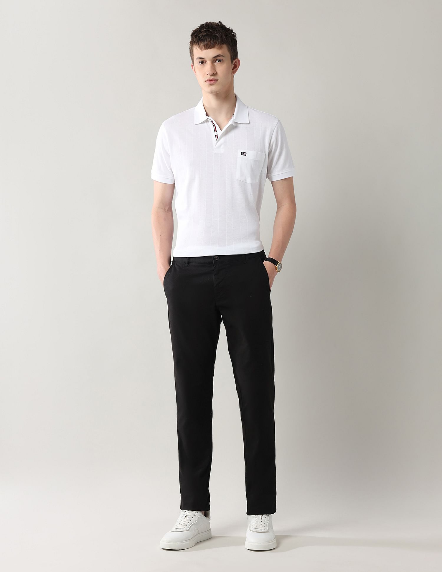Arrow Sport Slim Fit Night Is Young Trousers