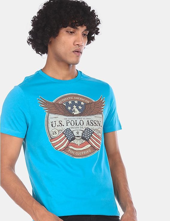 Buy U.S. Polo Assn. Men Aqua Blue 