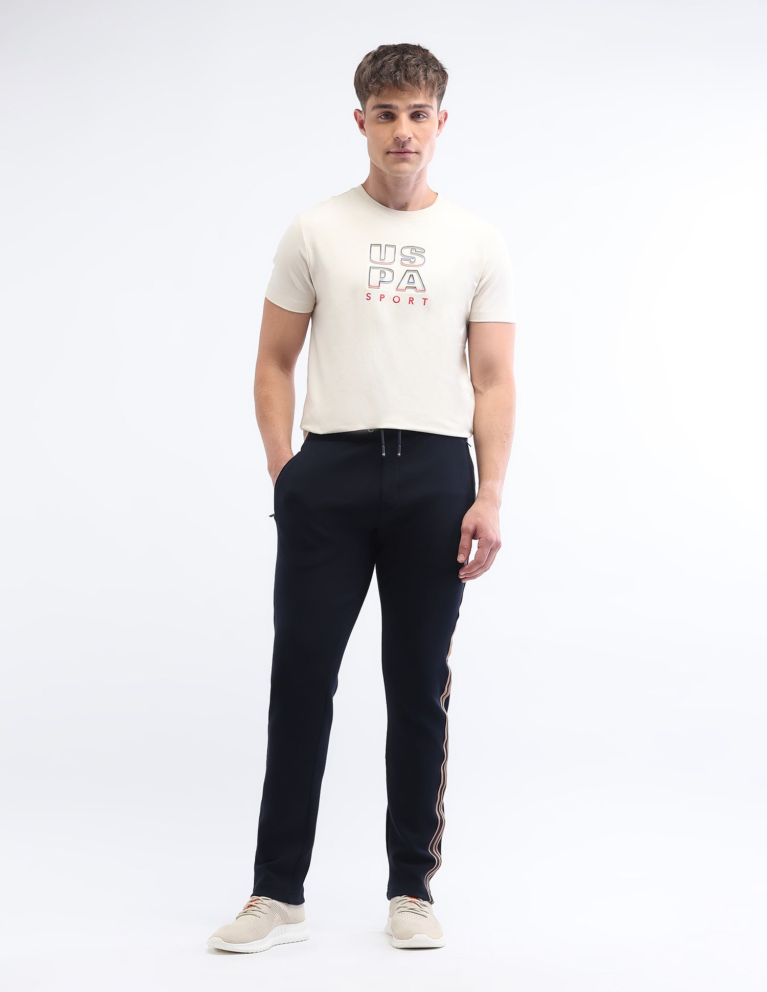USPA Active Slim Fit Gorpcore Track Pants