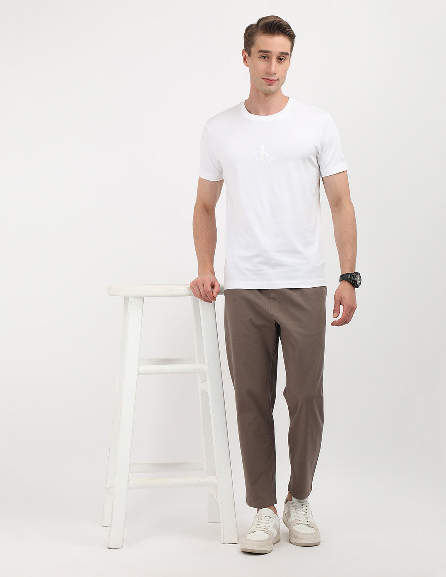 Calvin Klein Jeans Slim Fashion Mongram T-Shirt
