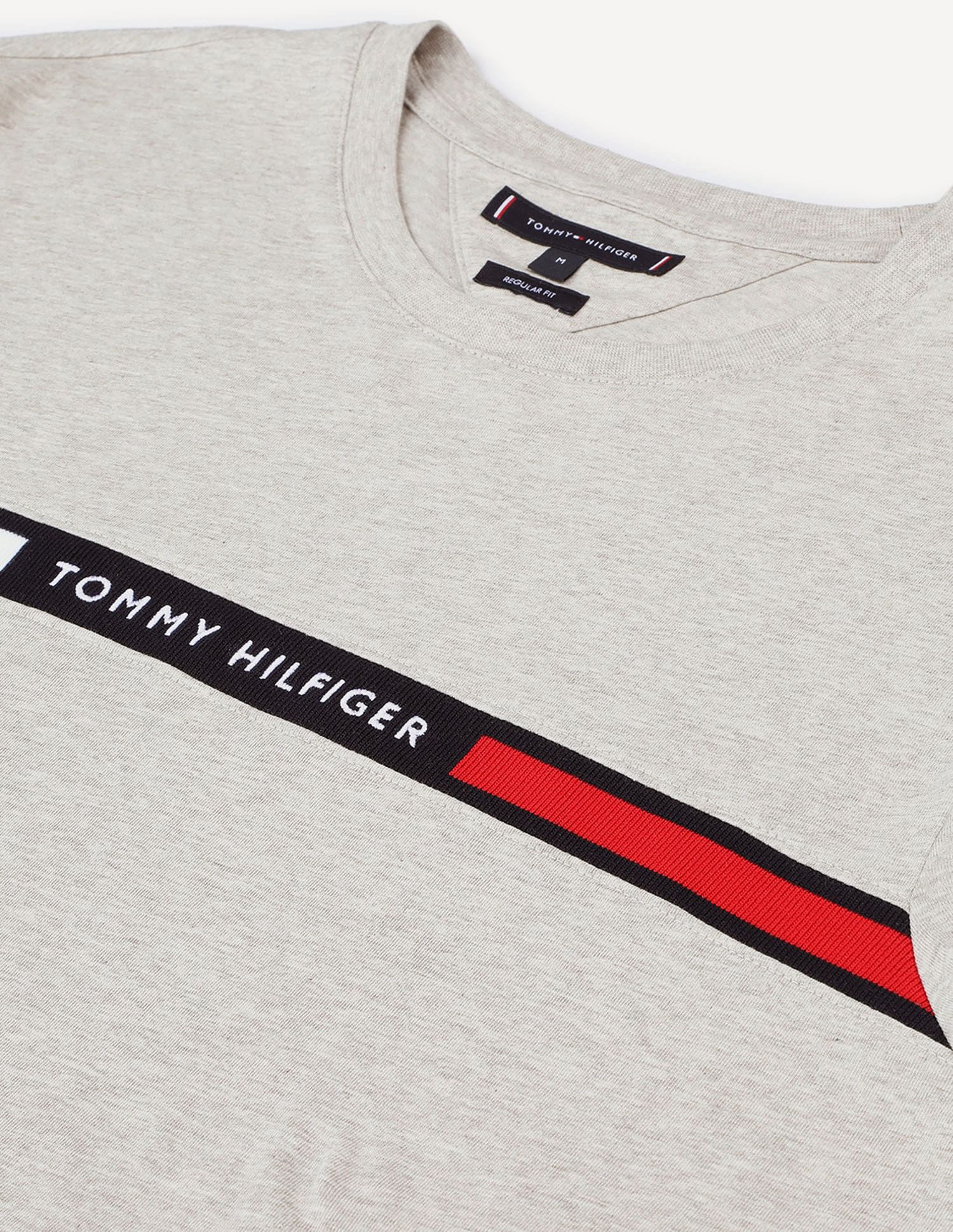 Tommy Hilfiger Brand Chest Insert Cotton T-Shirt