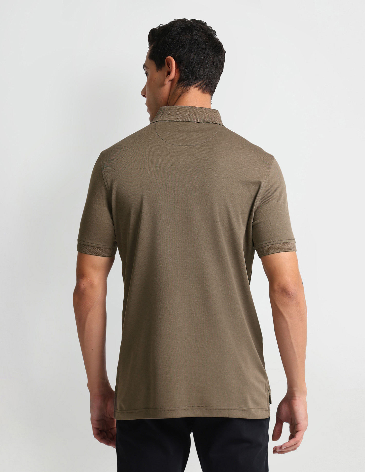 Arrow Regular Fit Solid Polo Shirt