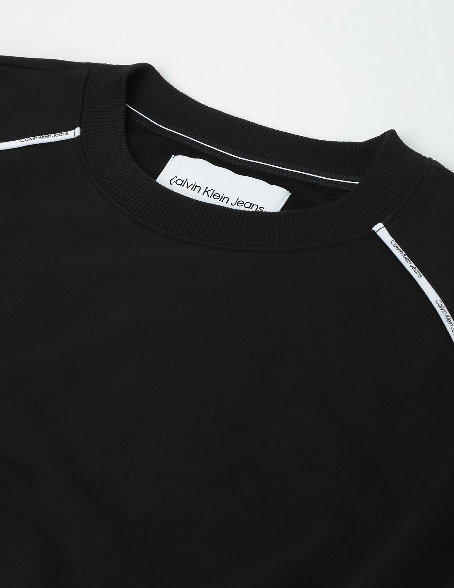 Calvin Klein Crew Neck Piping Sweatshirt