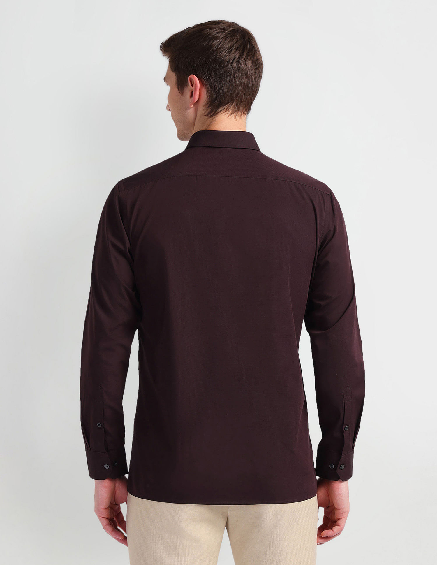 Arrow Solid Dobby Shirt