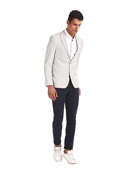 arrow white blazer