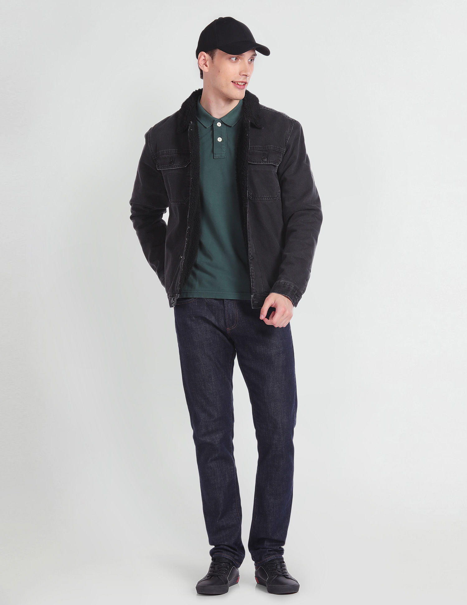 Coats & Jackets | Mens Denim Jacket With Removable Cap | Freeup-lmd.edu.vn