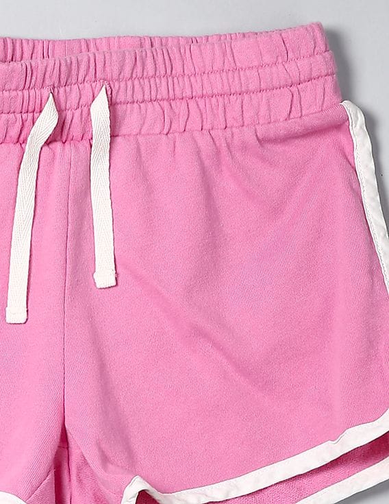 Buy GAP Girls Pink Varsity Shorts