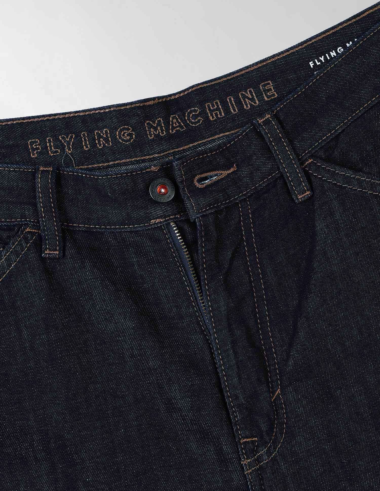 Flying Machine Cobain Loose Fit Cobain X Linen Jeans