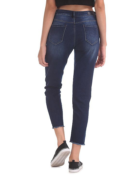 Flying Machine Women Veronica Skinny Fit Washed Jeans