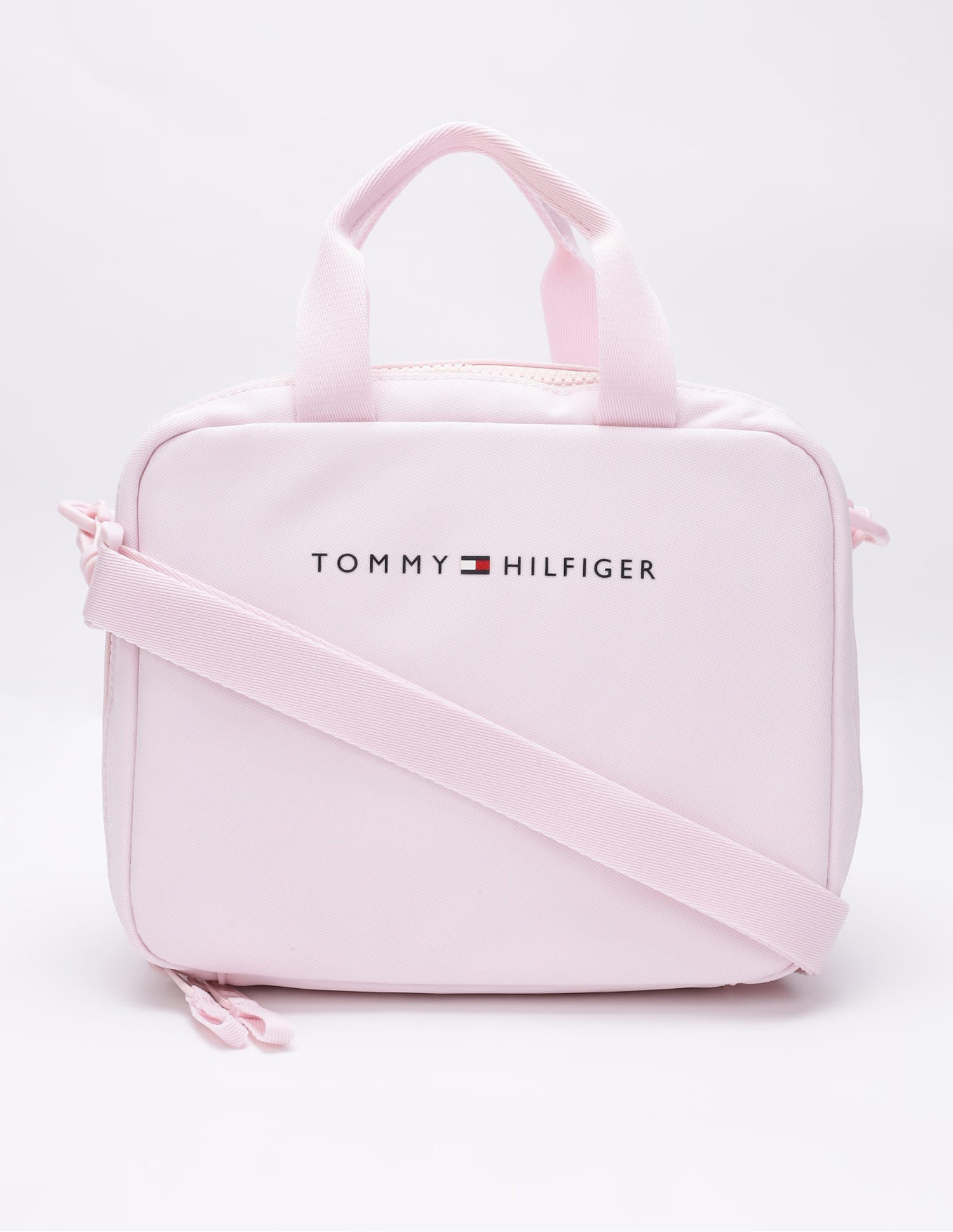 Buy Tommy Hilfiger Kids Girls Logo Pink Polyester Sling Bag