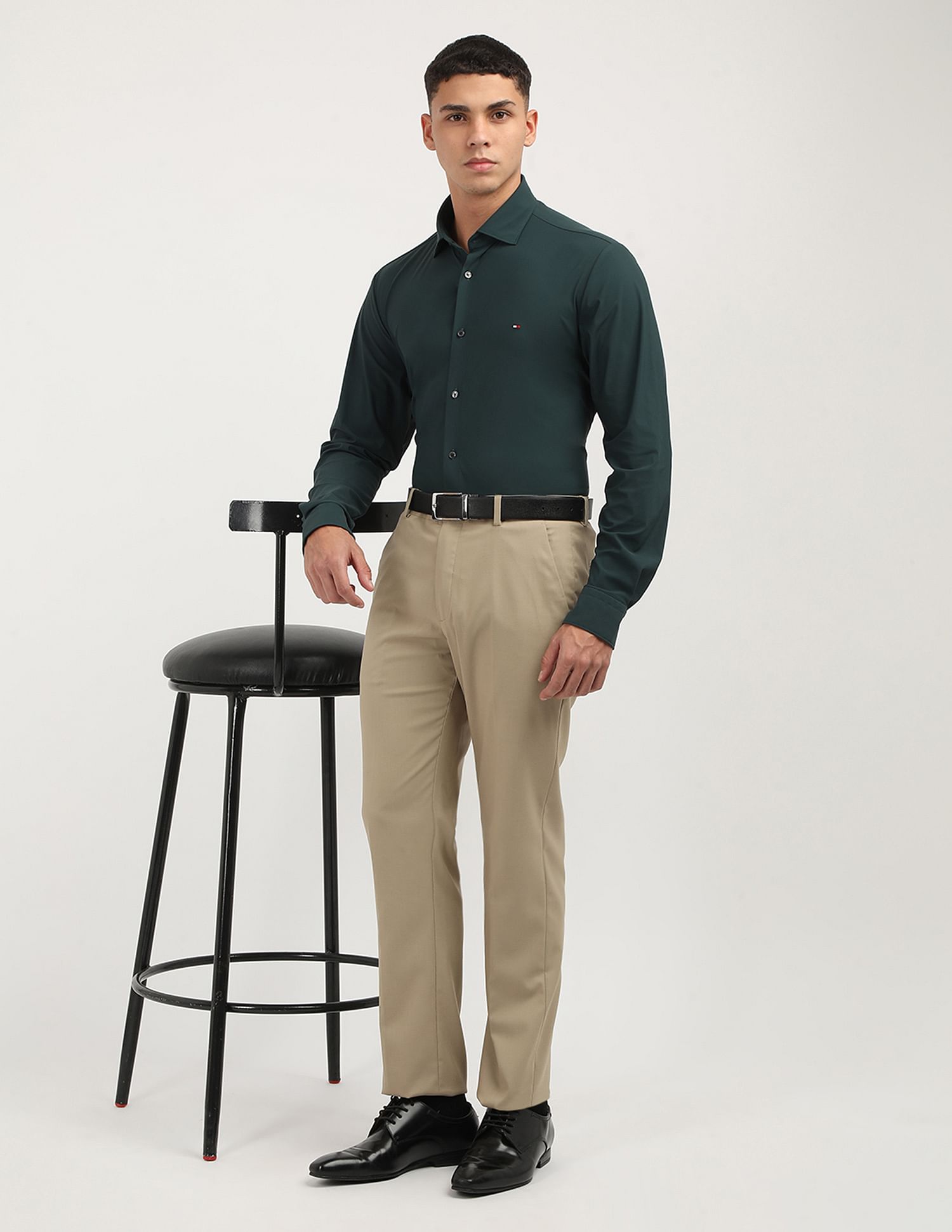 Tommy Hilfiger Knitted Slim Fit Shirt