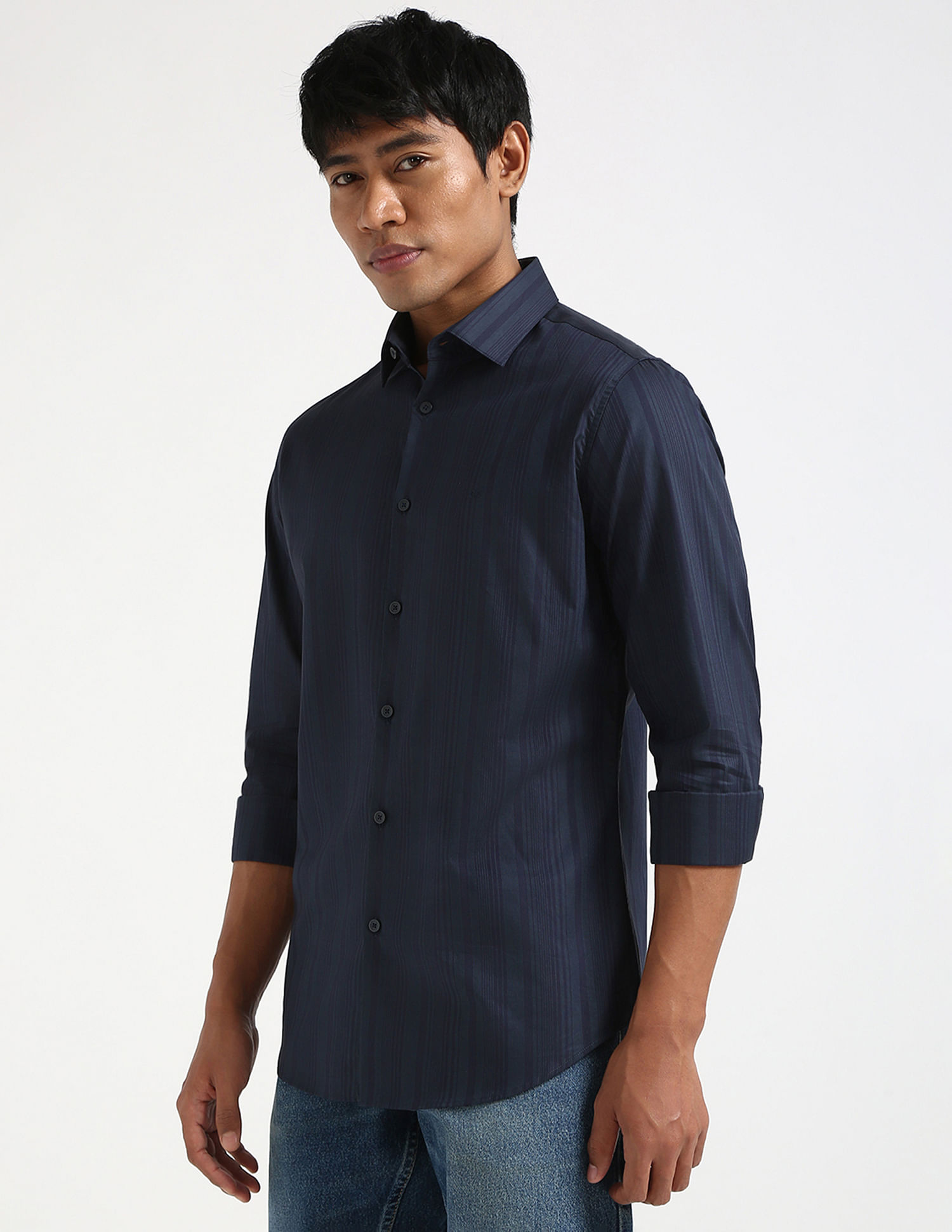 Calvin Klein Jeans Slim Fit Twill Shirt