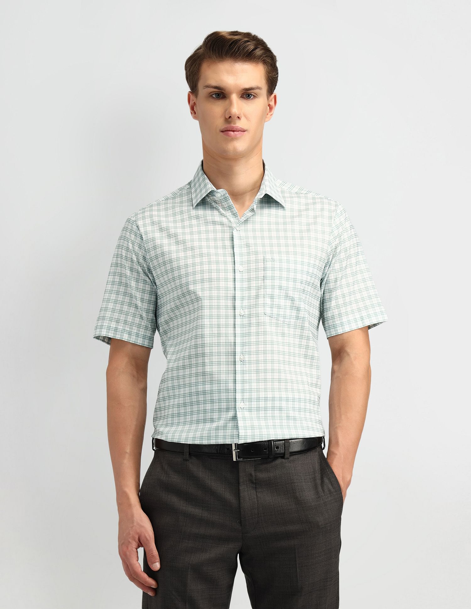 Arrow Dobby All-Over Pattern Shirt