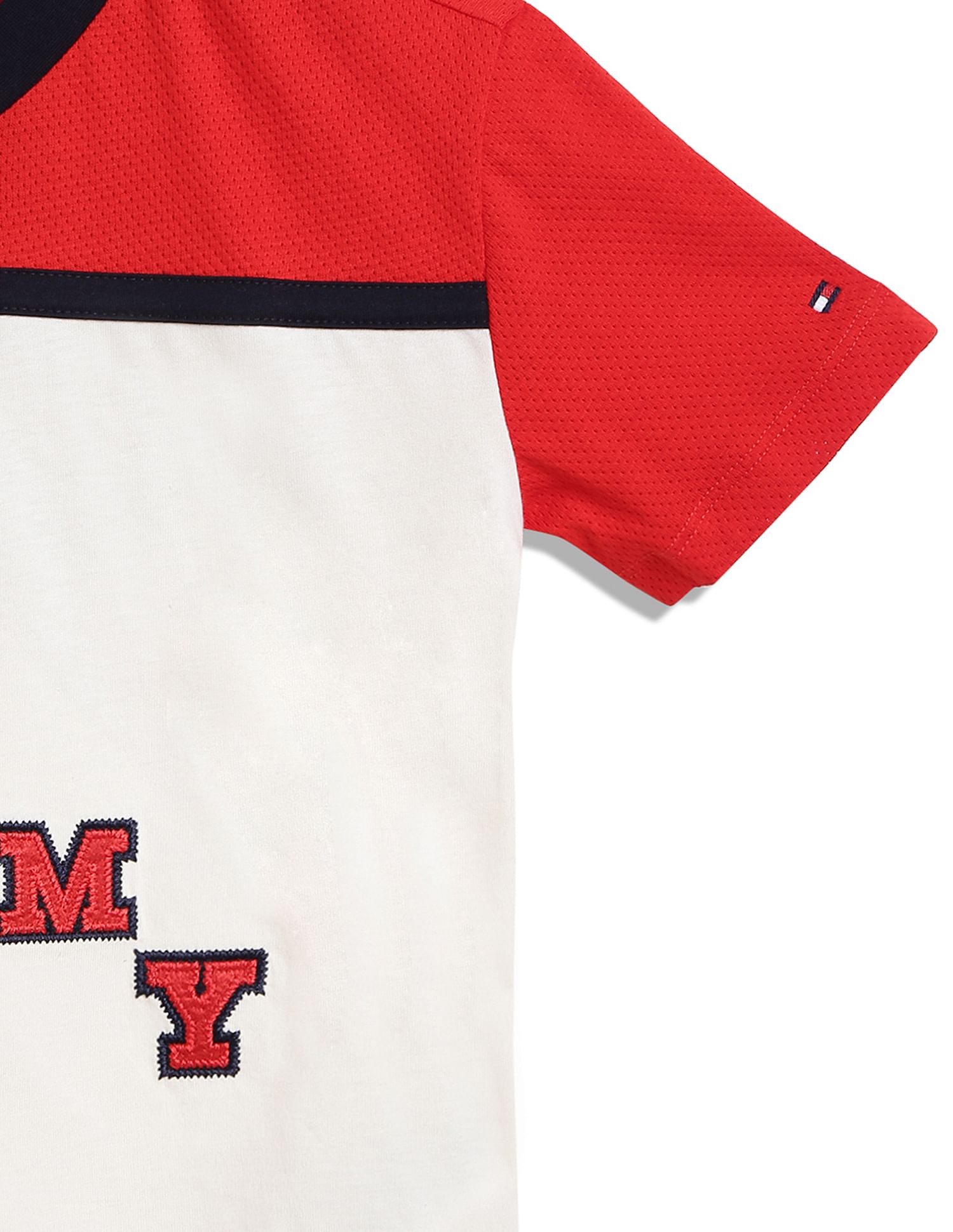 Tommy Hilfiger Kids Appliqued Varsity T-Shirt