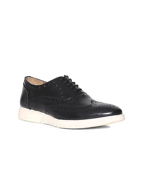 U.S. Polo Assn. Wingtip Leather Lionel Oxford Shoes