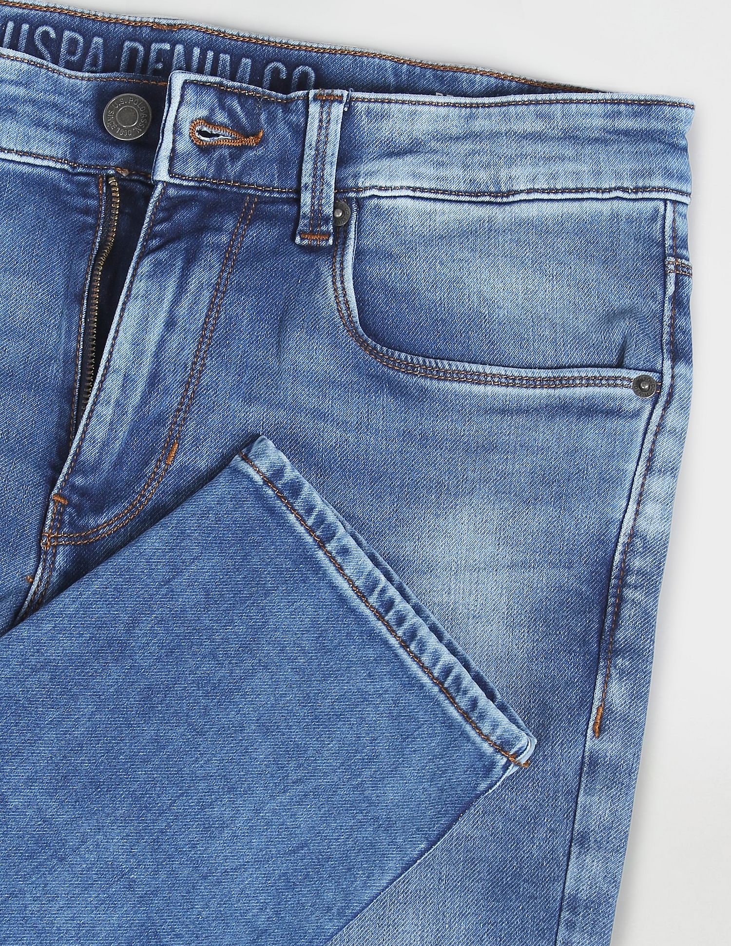 U.S. Polo Assn. Denim Co. Regallo Skinny Fit Blue Jeans