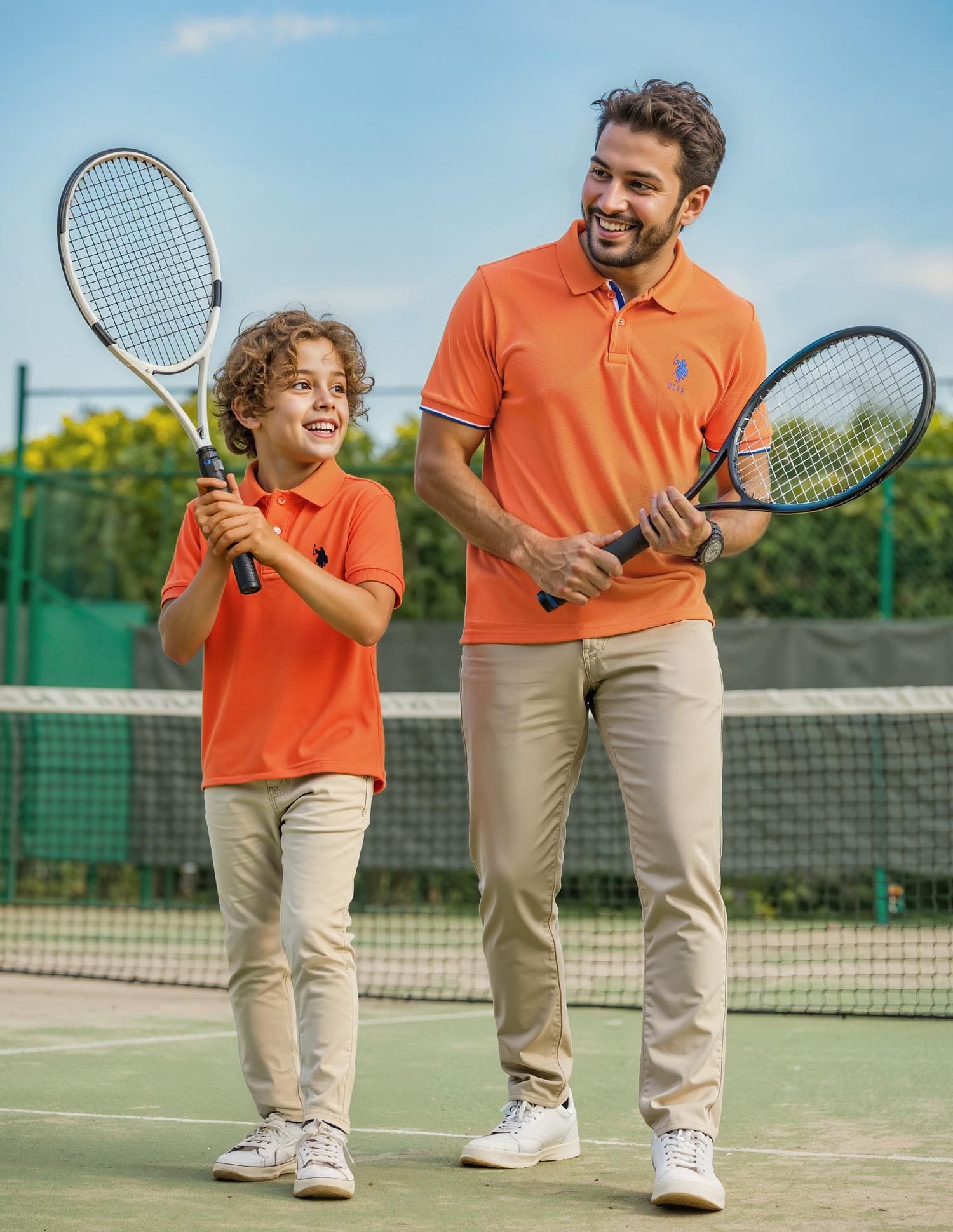 U.S. Polo Assn. Kids Boys Pure Cotton Regular Polo Shirt
