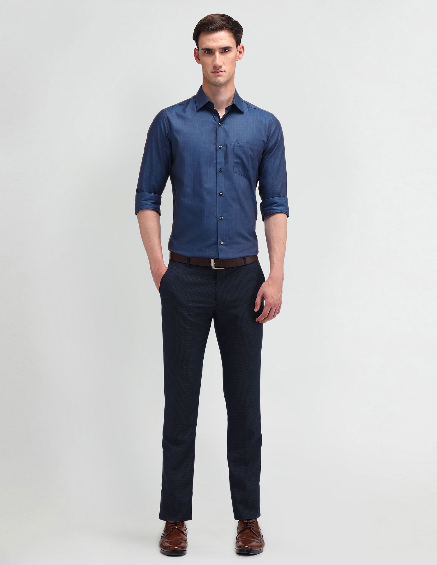 Arrow Liberty Classic Textured Shirt
