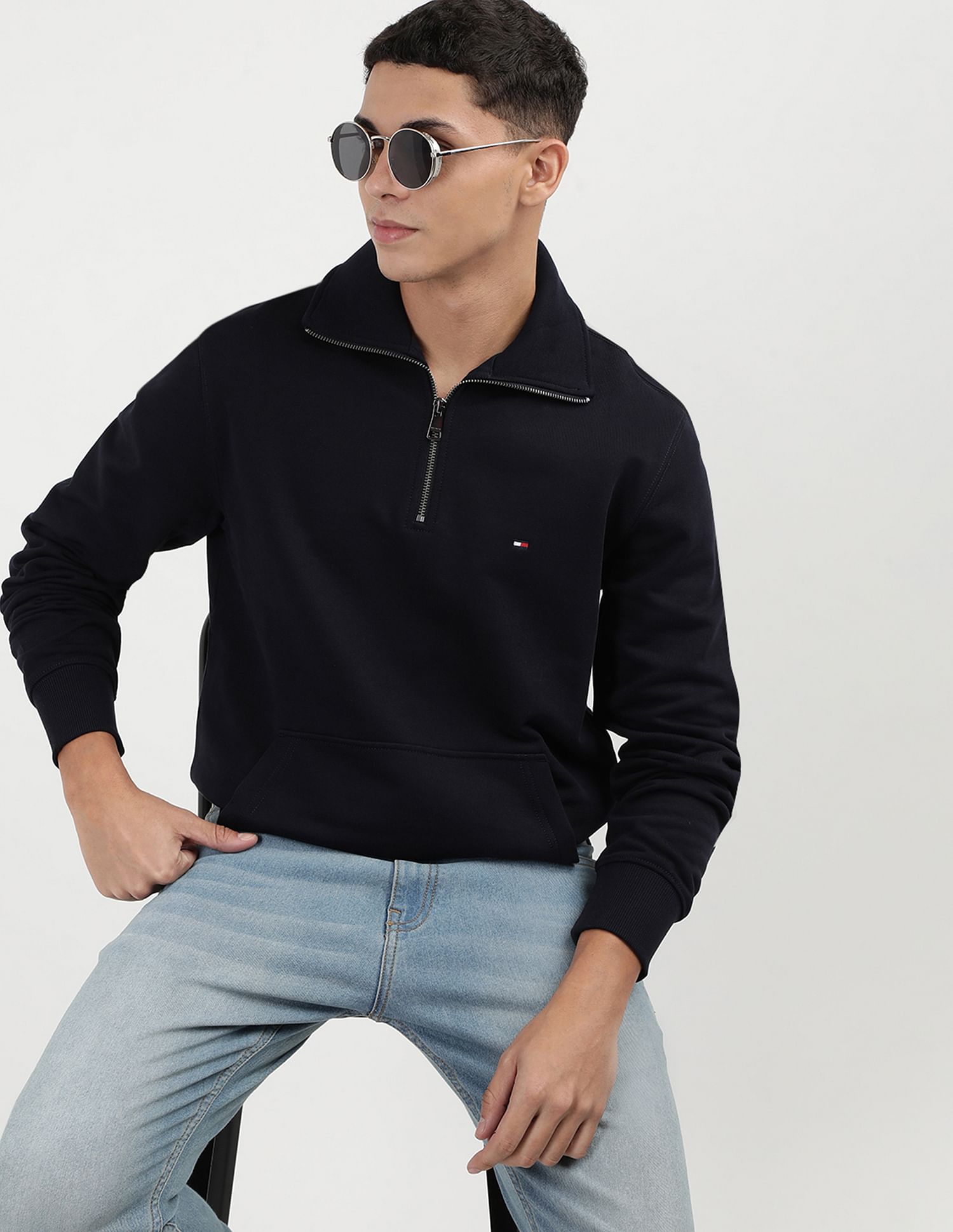 Buy Tommy Hilfiger Long Sleeve Essential Terry Sweatshirt NNNOW