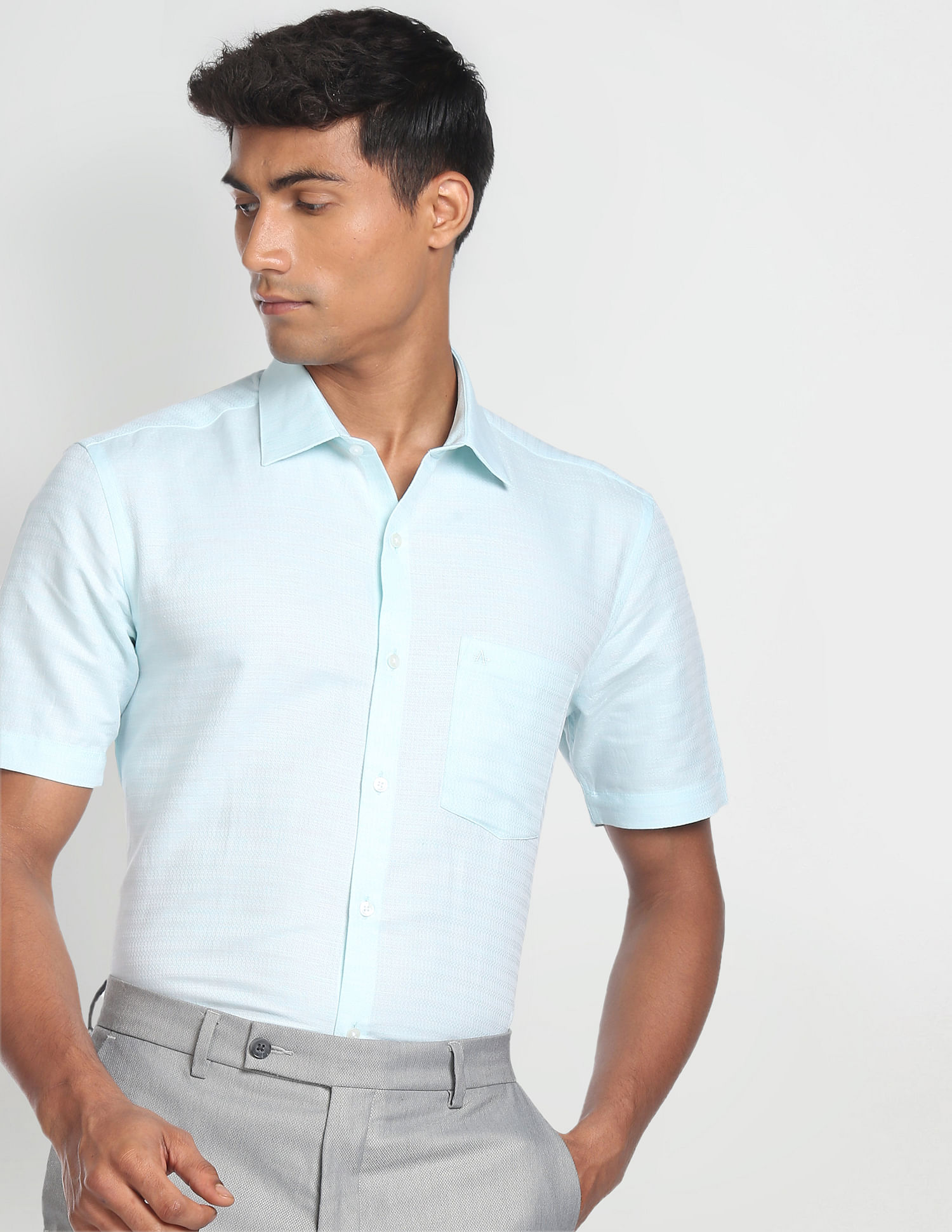 Arrow Geometric Dobby Shirt