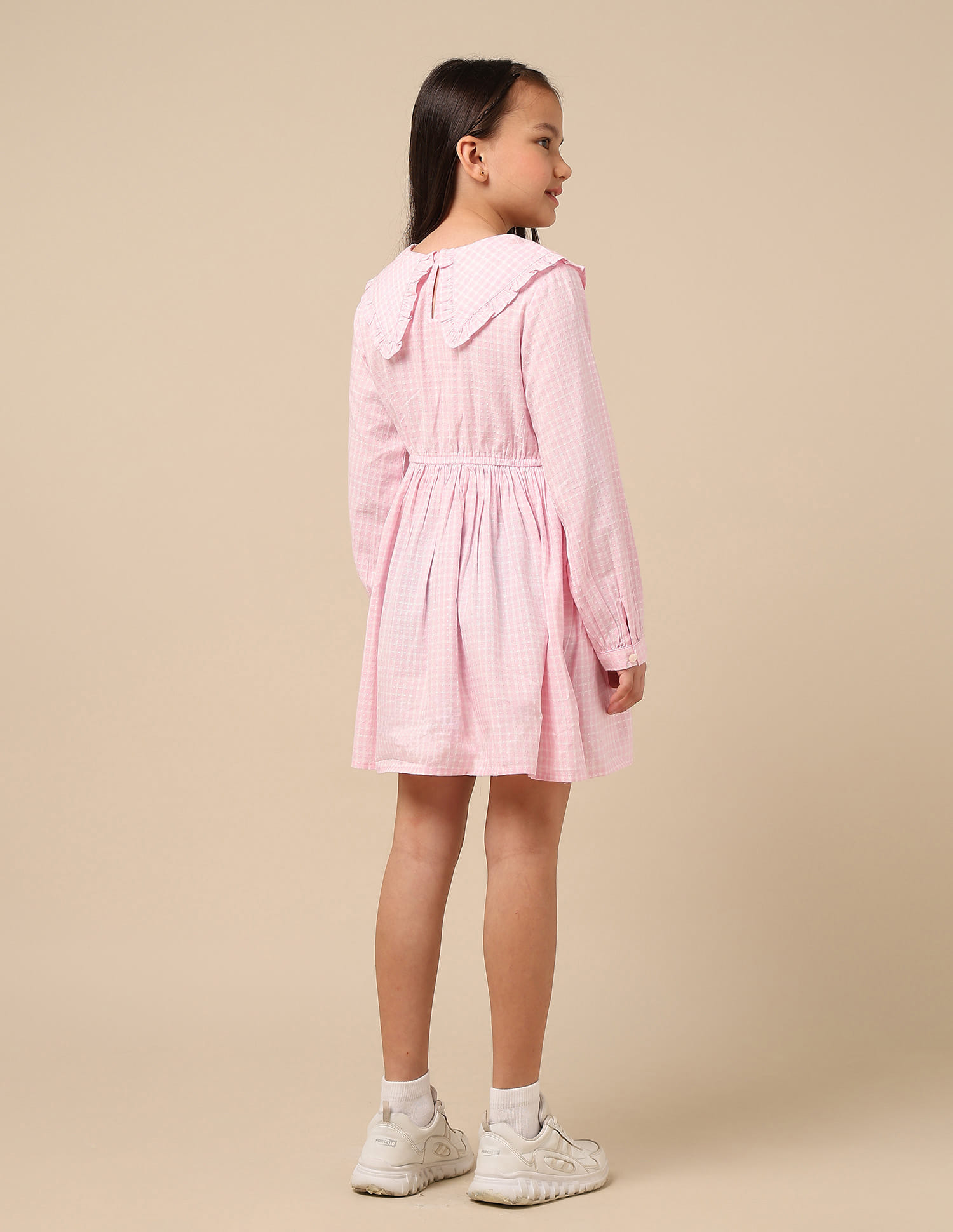 yk girls self design a-line dress product info and reviews Buy U.S. Polo Assn. Kids Checked Shirt The choli or blouse