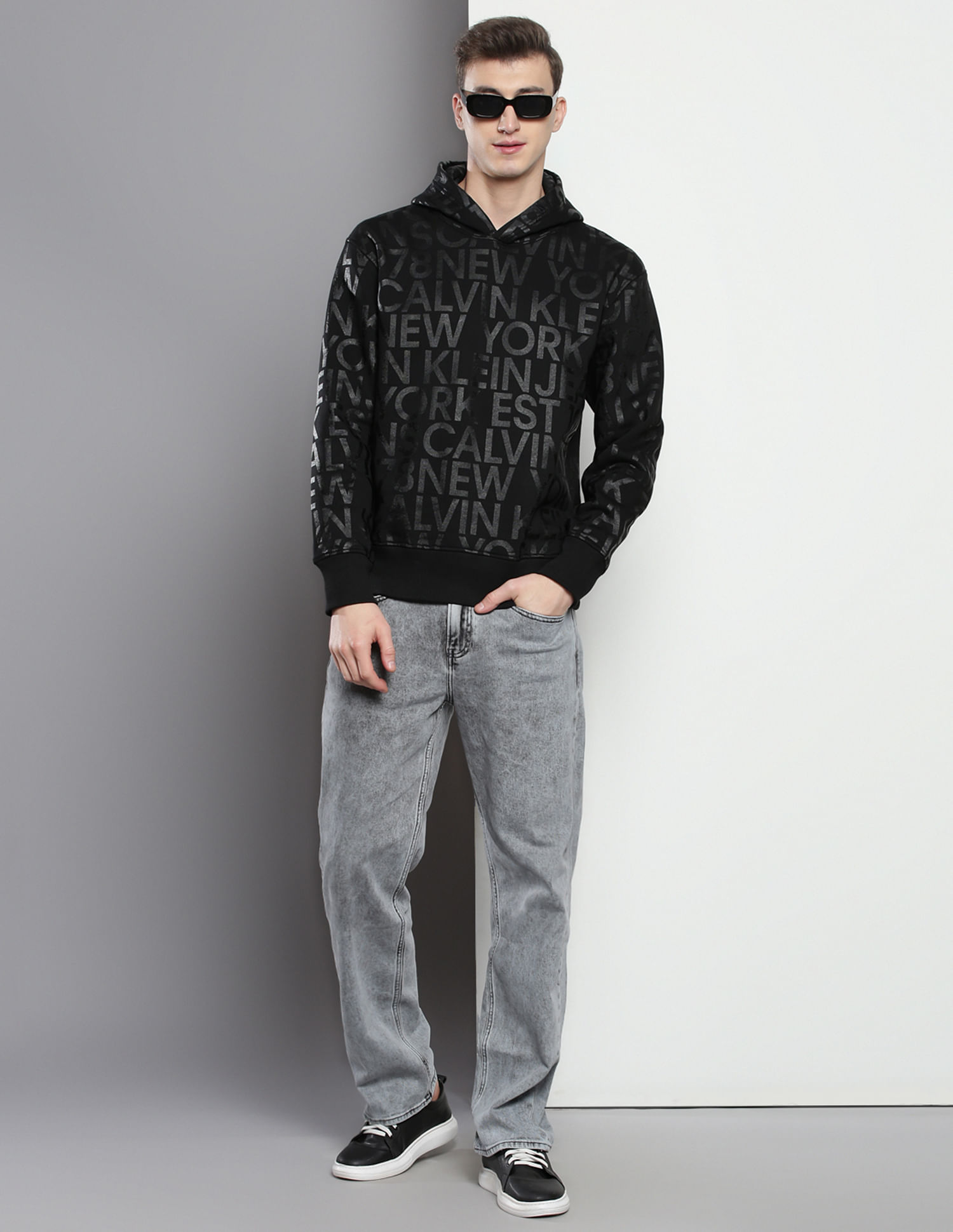 Calvin Klein Sustainable Brand Printed Sweatshirt