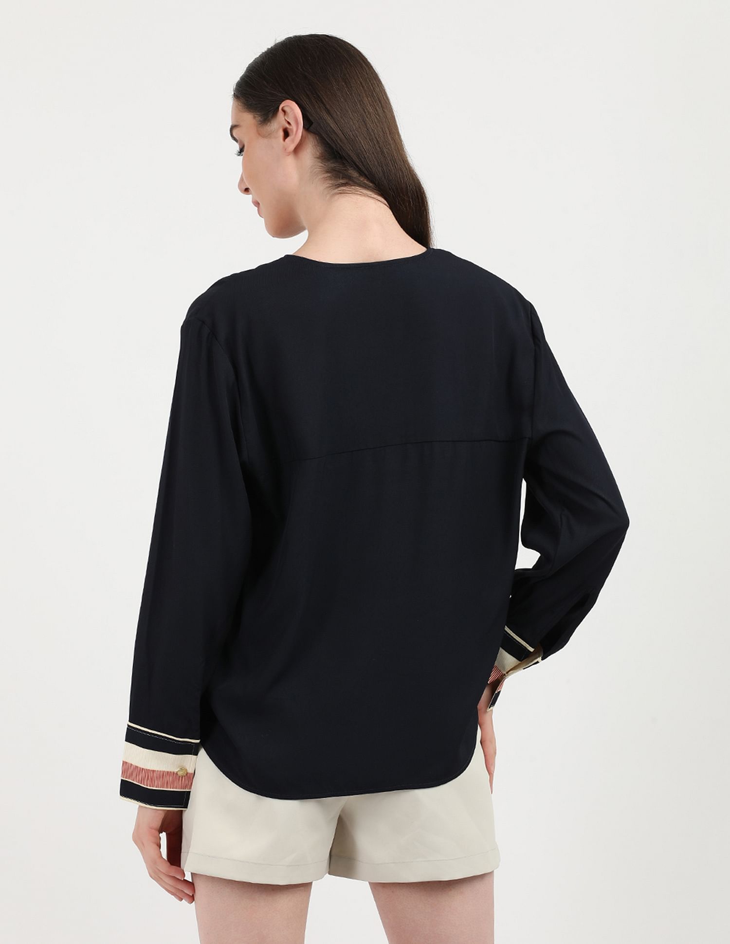 Tommy Hilfiger Relaxed Fit Solid Shirt