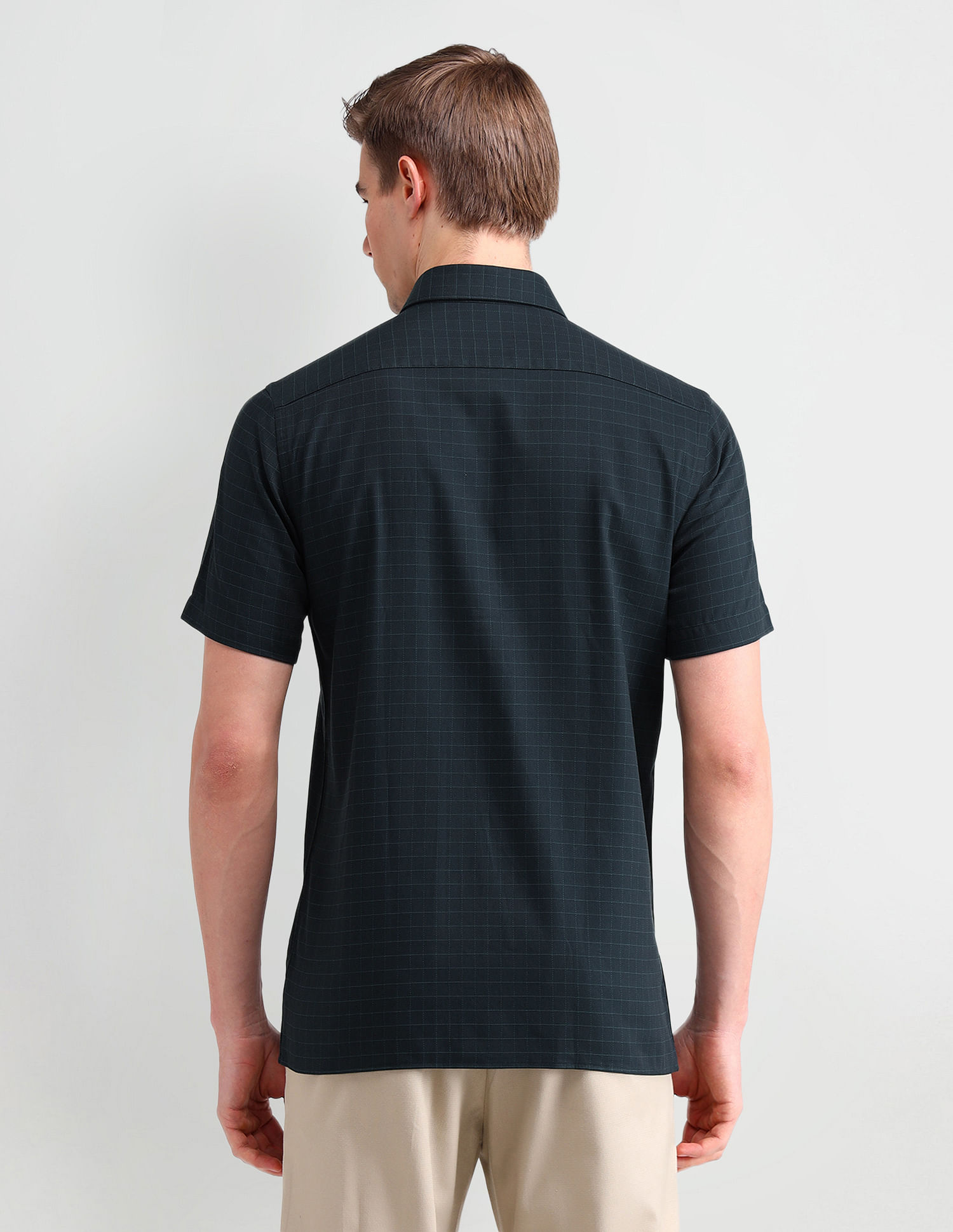 Arrow Liberty Classic Windowpane Checked Shirt