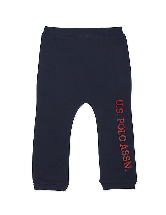 U.S. Polo Assn. Kids Baby Assorted Striped T-Shirt And Pants Set