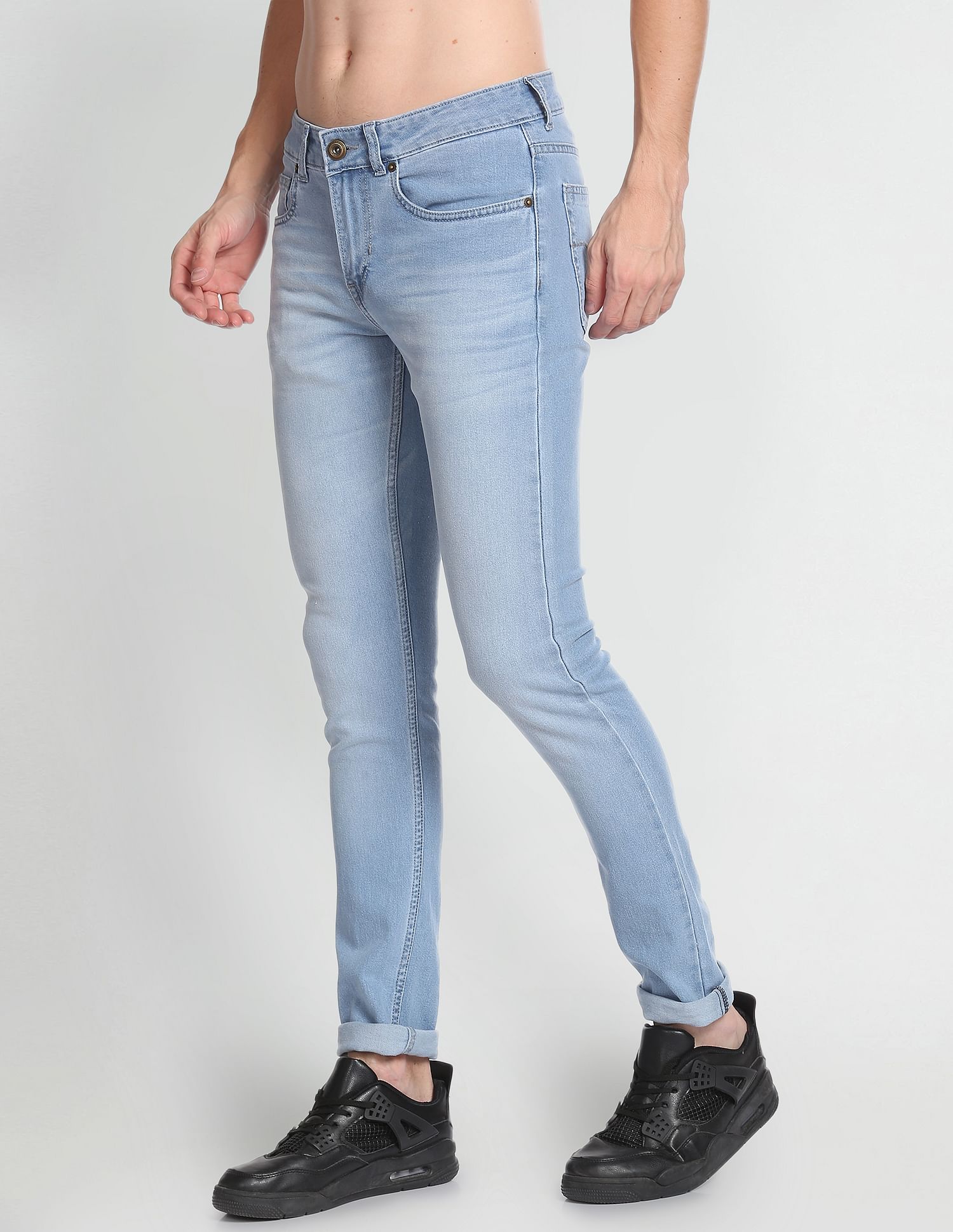 Flying Machine Jackson Skinny Fit Stone Wash Jeans