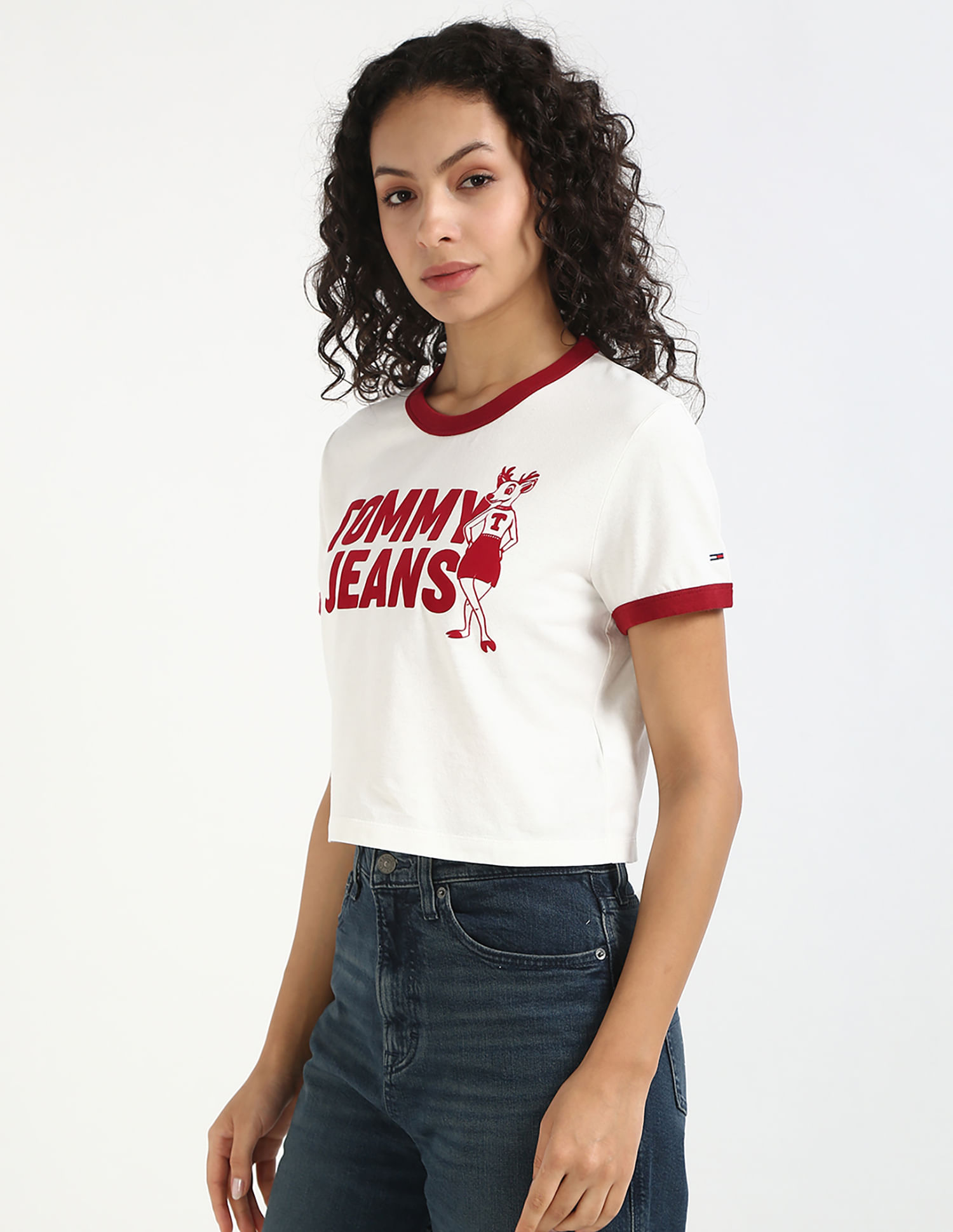 Tommy Hilfiger Logo Slim-Fit Cotton T-Shirt