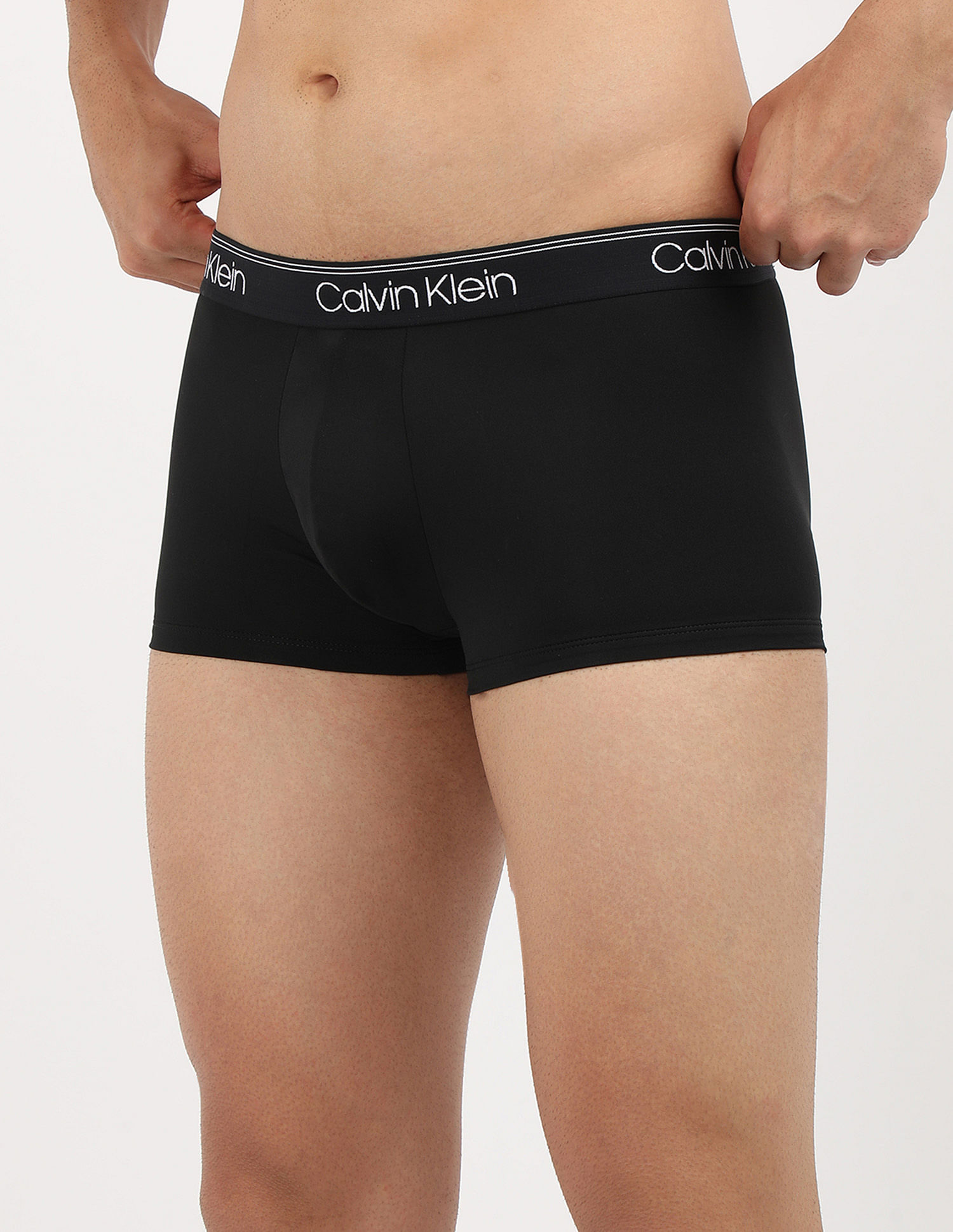Calvin Klein Underwear Low Rise Brand Waist Trunks Pack Of 3
