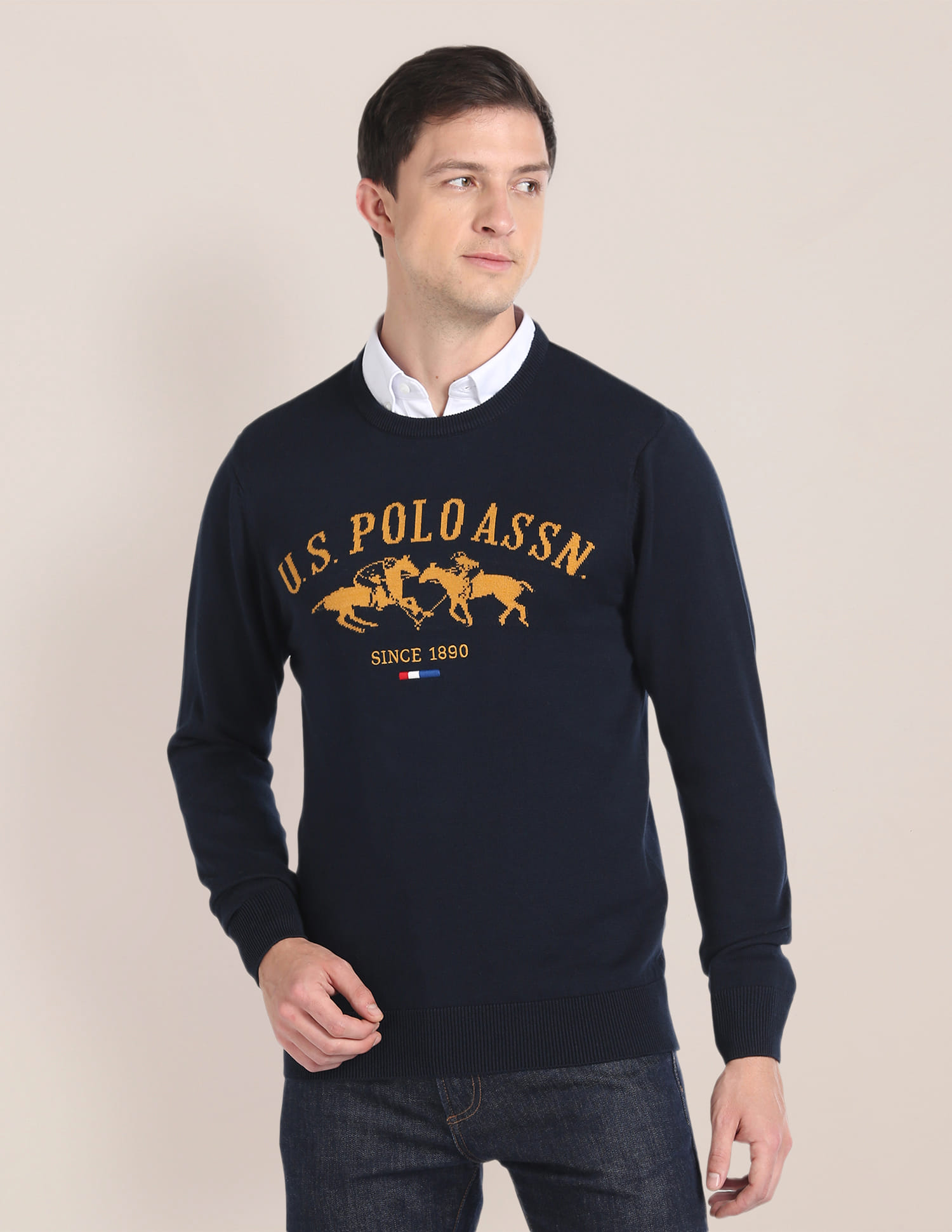 Buy U.S. Polo Assn. Crew Neck Sweater - NNNOW.com