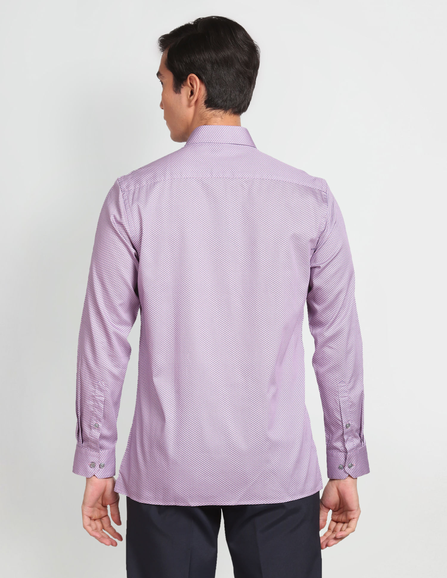Buy Arrow Classic Fit Satin Shirt