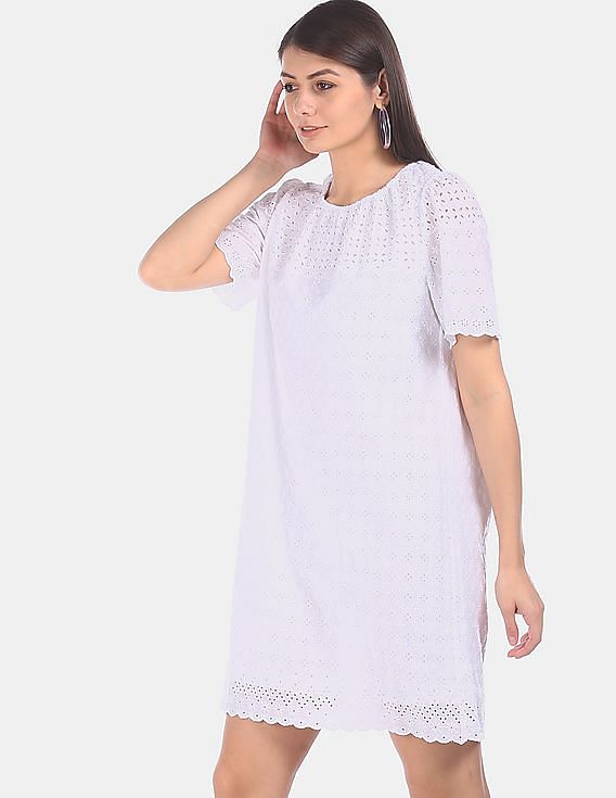 Gap clearance eyelet dress