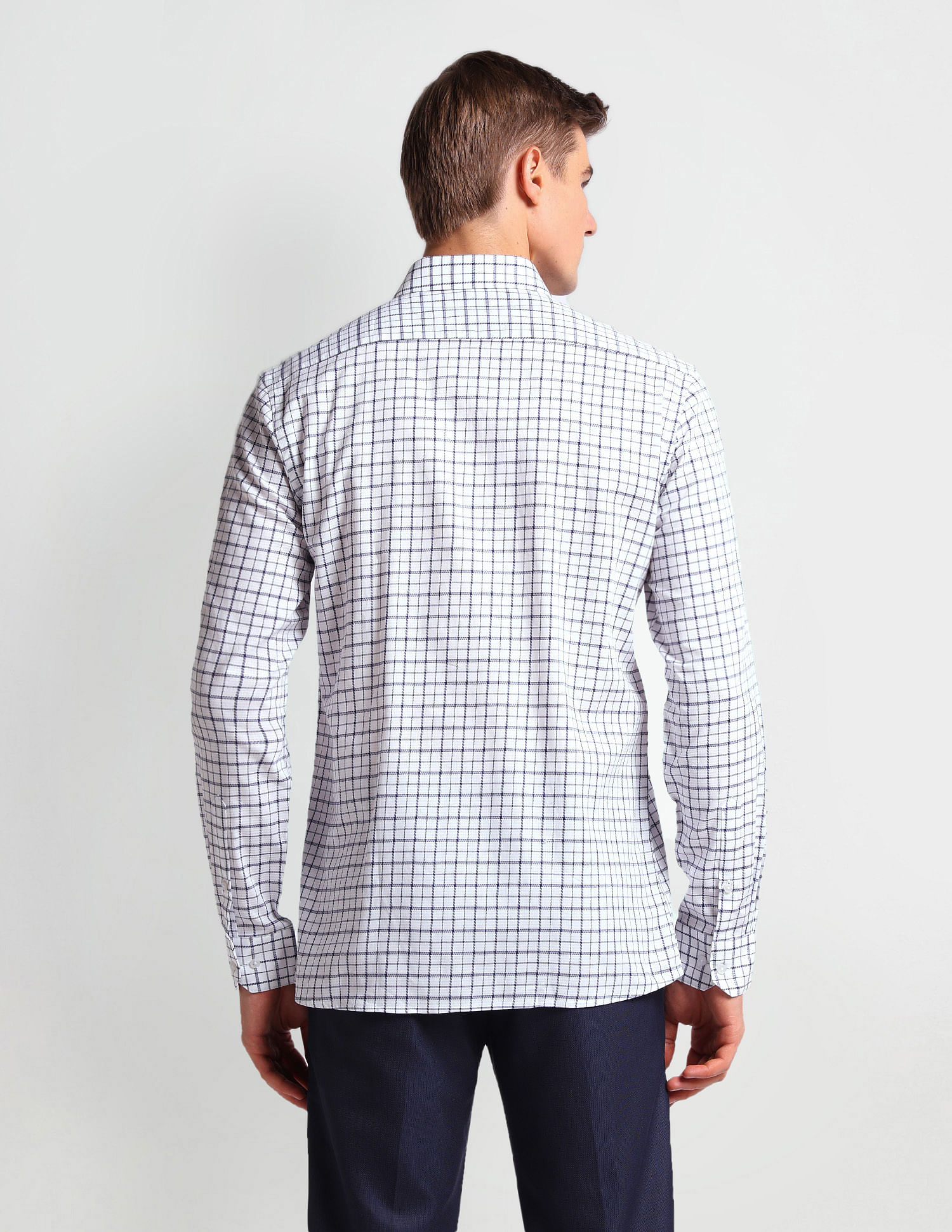 Arrow Manhattan Slim Fit Check Shirt