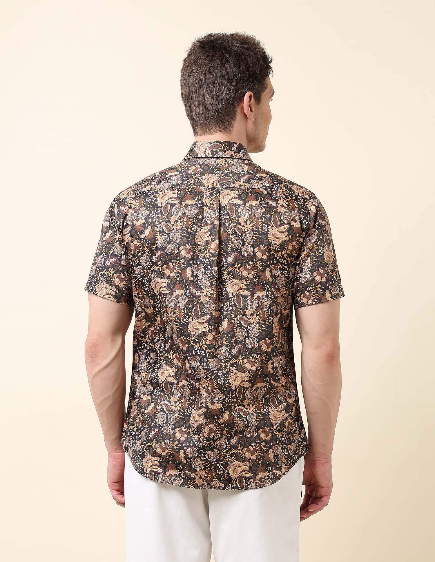 U.S. Polo Assn. All-Over Printed Satin Shirt