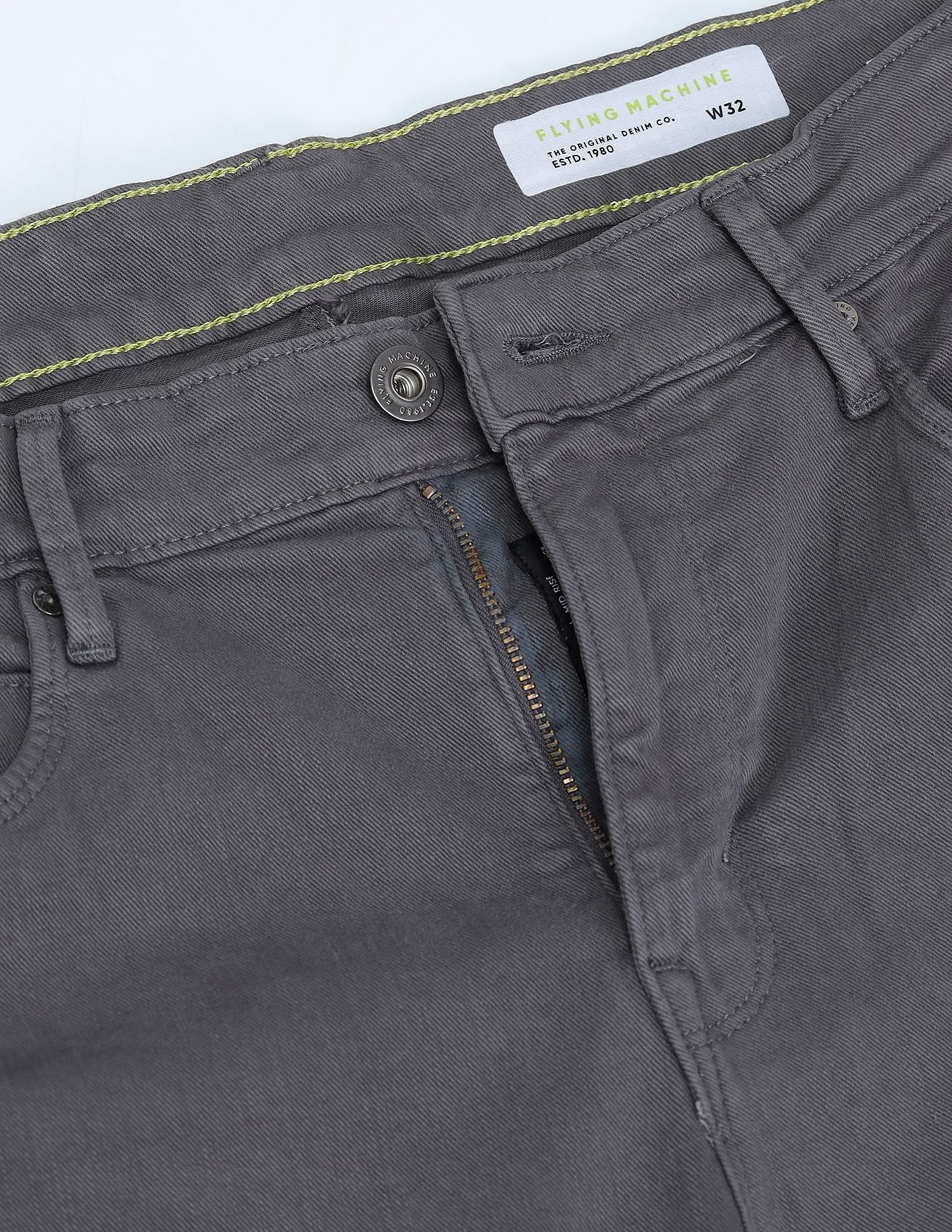 Flying Machine Mid Rise Slim Tapered Fit Jeans