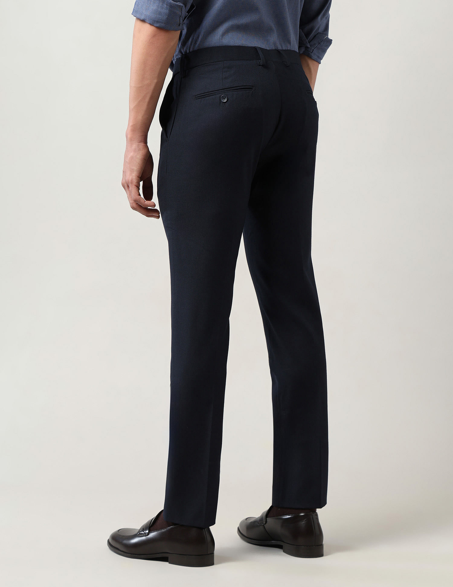 Arrow Regular Fit Twill Trousers