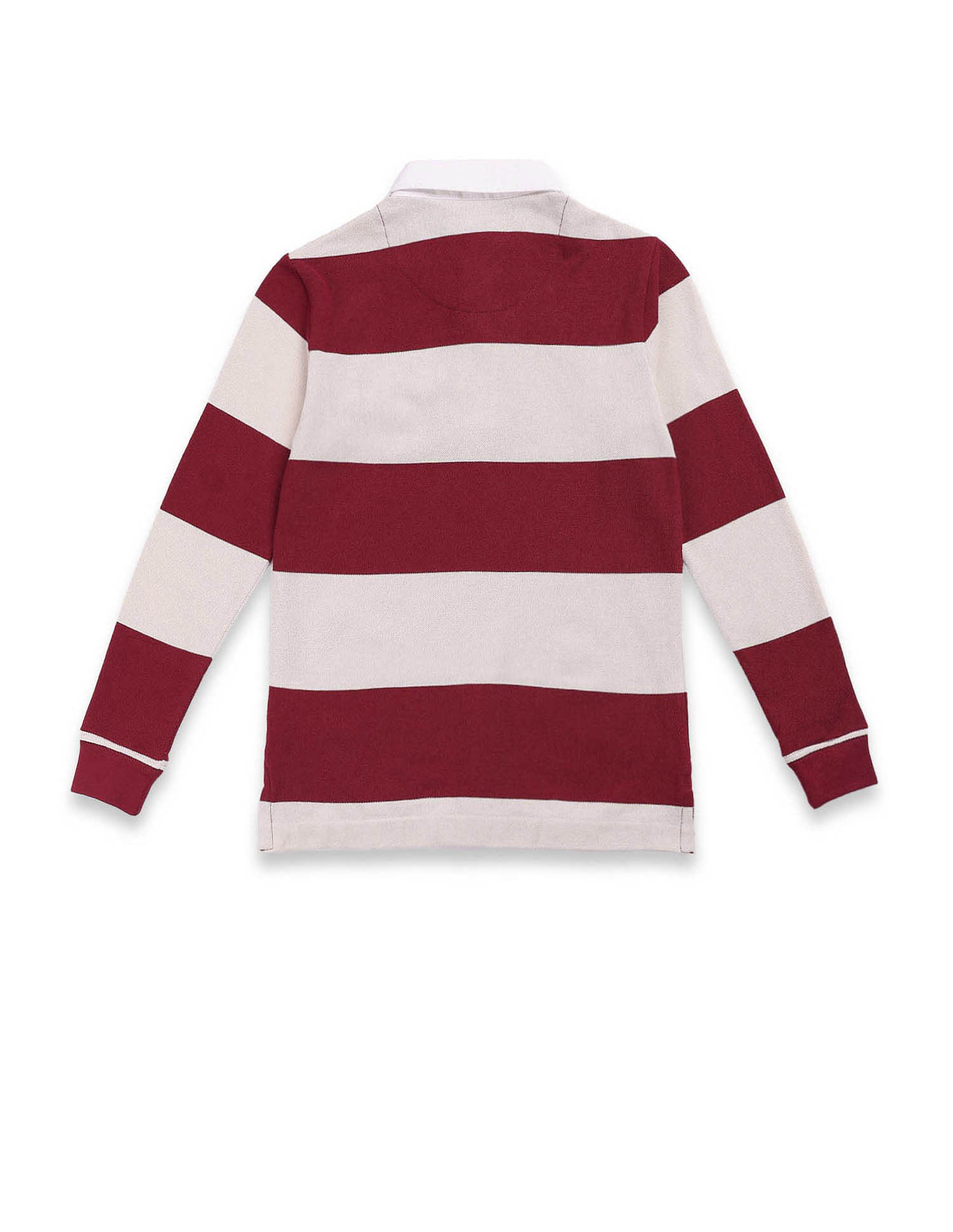 U.S. Polo Assn. Kids Boys Horizontal Striped Polo Shirt