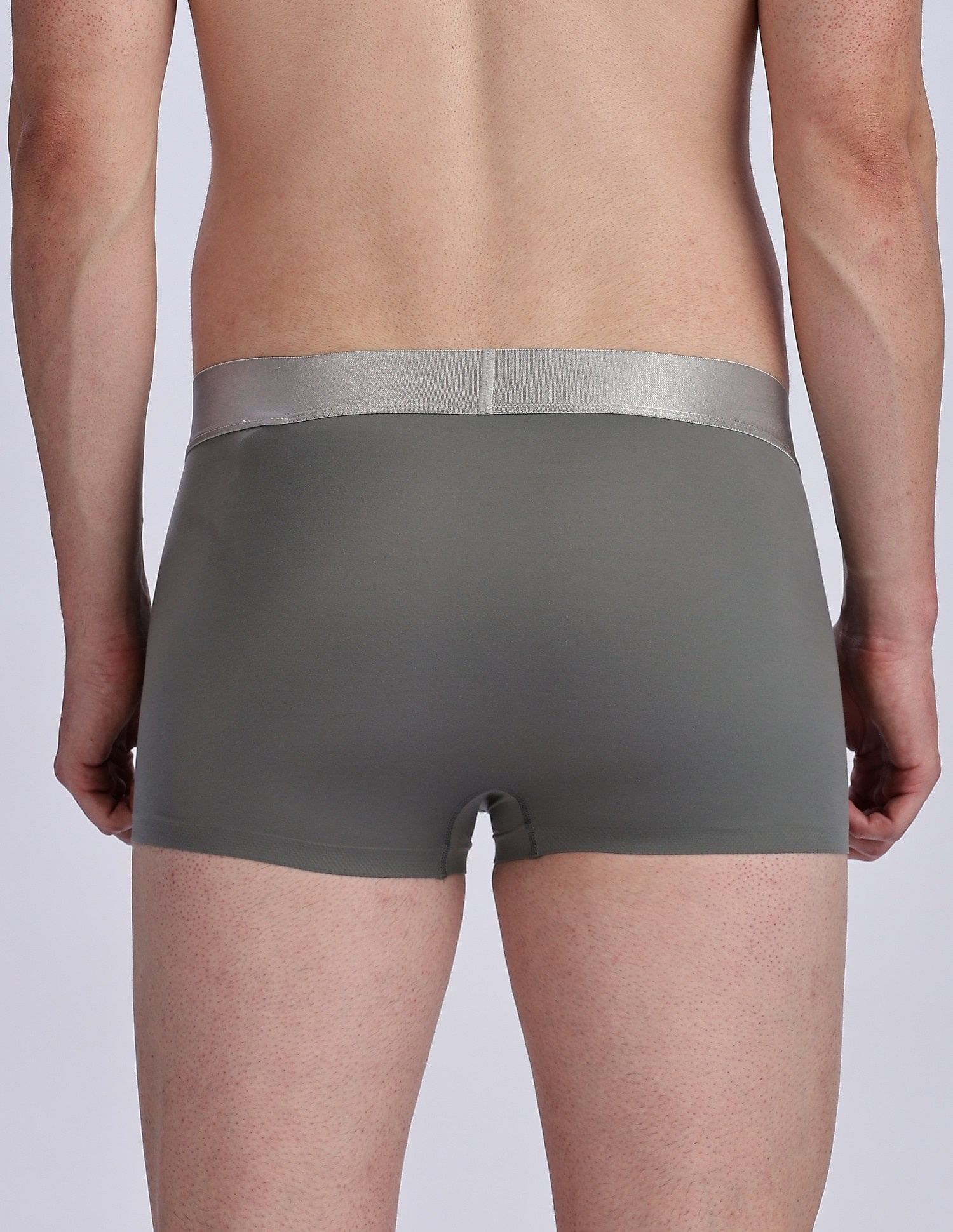 Calvin Klein Underwear Low Rise Solid Grey Trunks