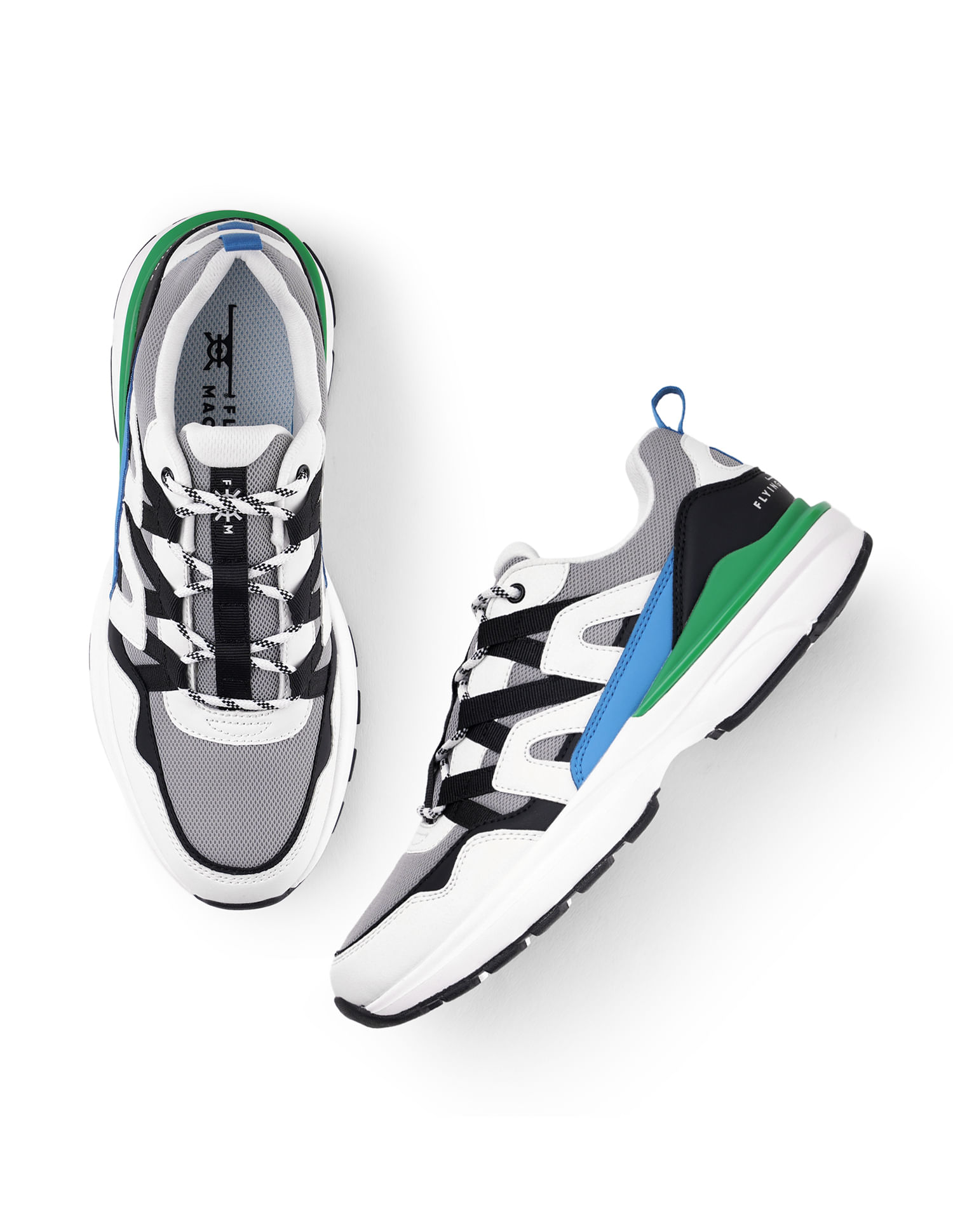 Buy Flying Machine Men Colour Block Rodane Sneakers