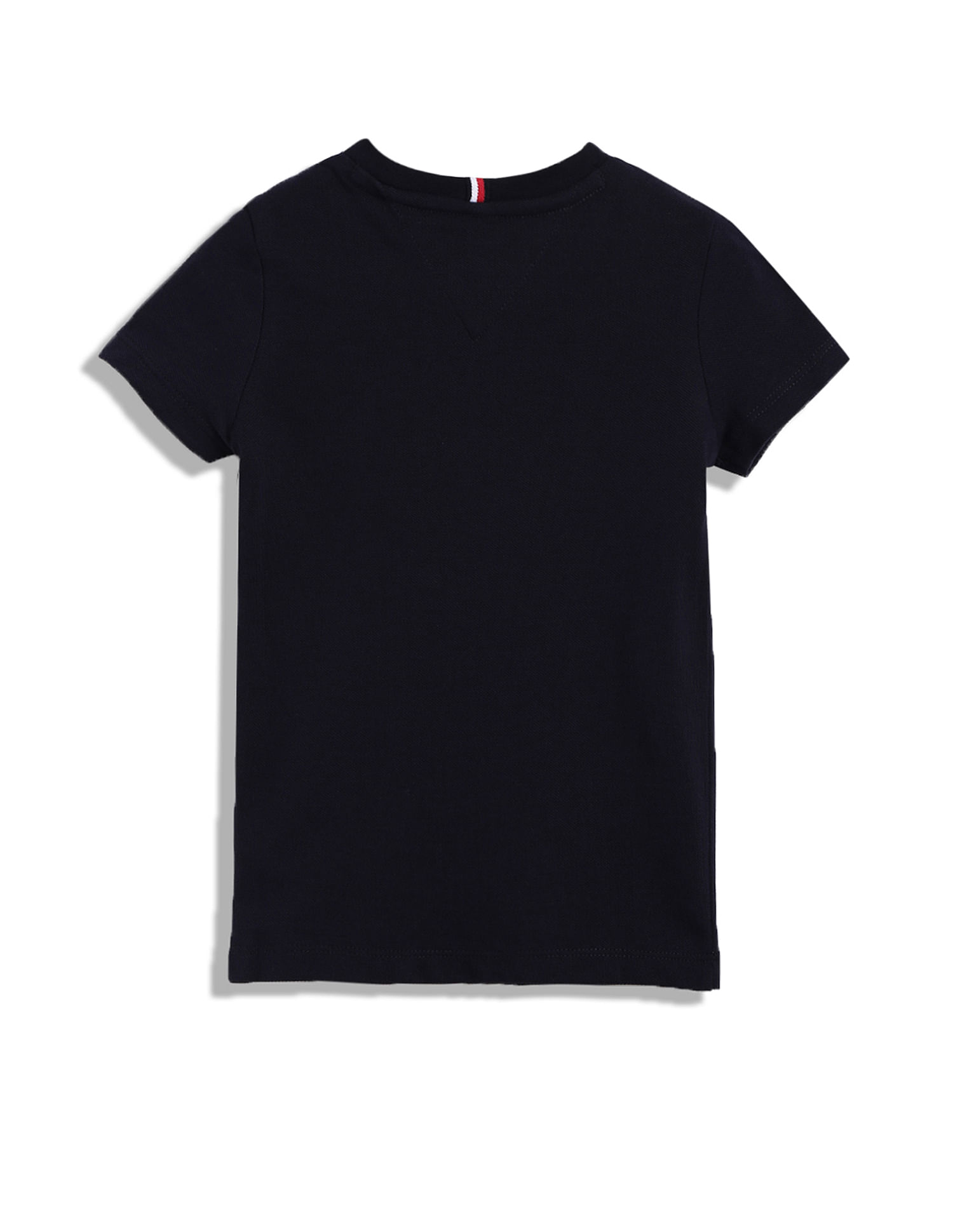 Tommy Hilfiger Kids Seal Embroidered Cotton T-Shirt