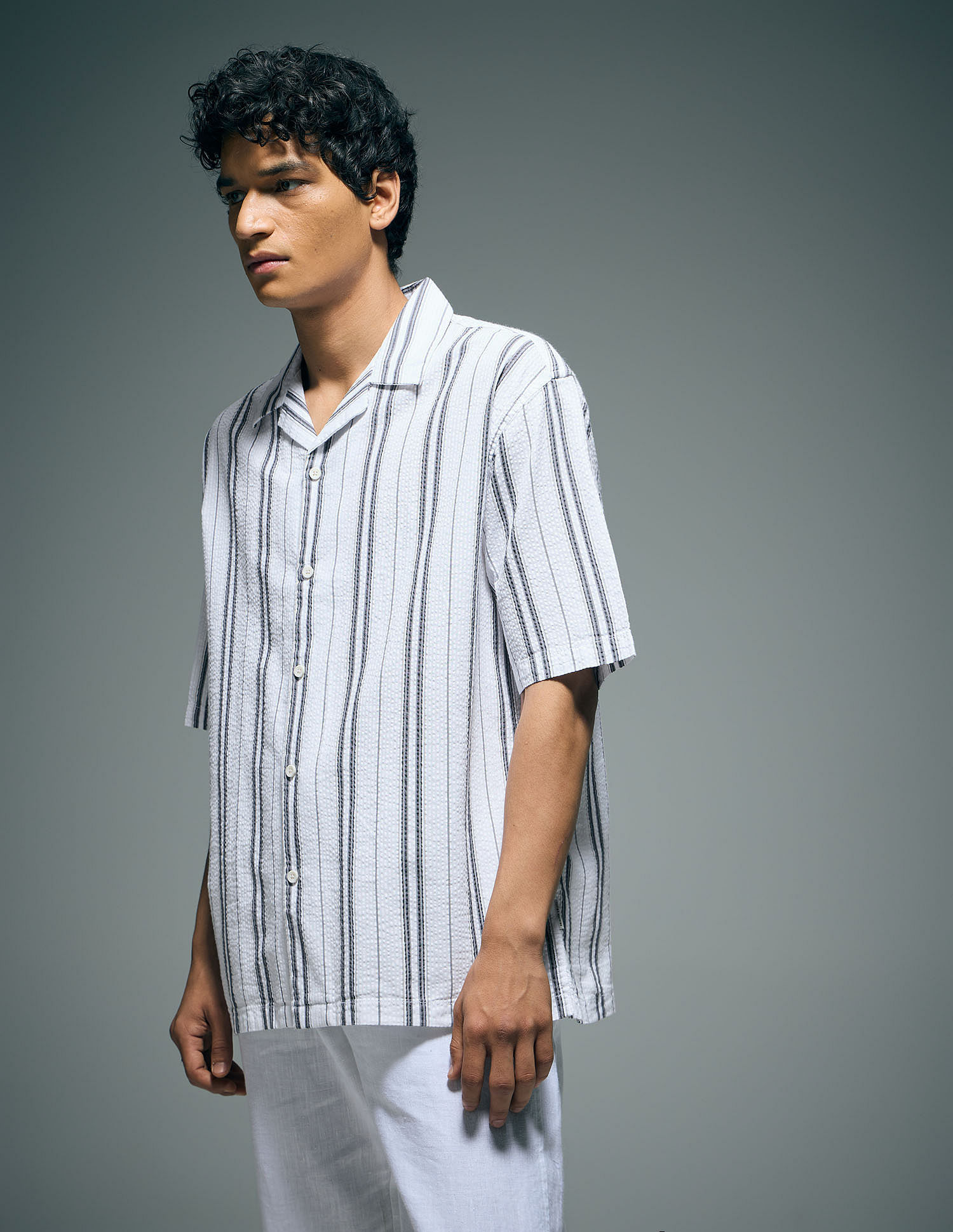 Flying Machine Pure Cotton Original Cuban Shirt