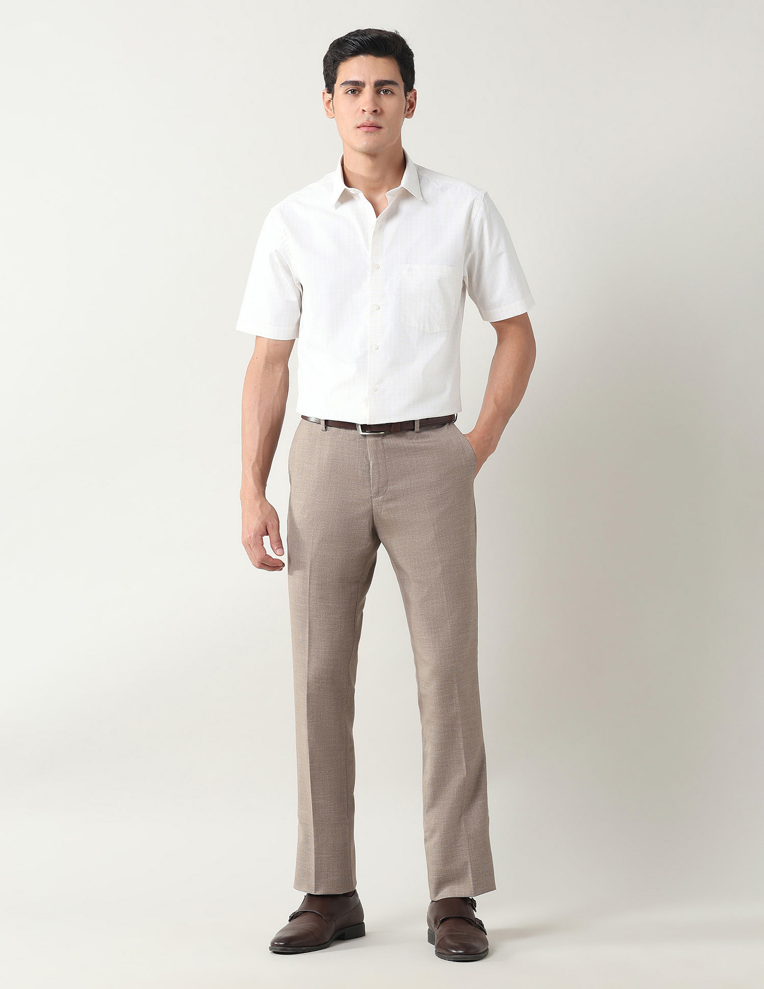 Arrow Graph Checked Liberty Classic Fit Shirt