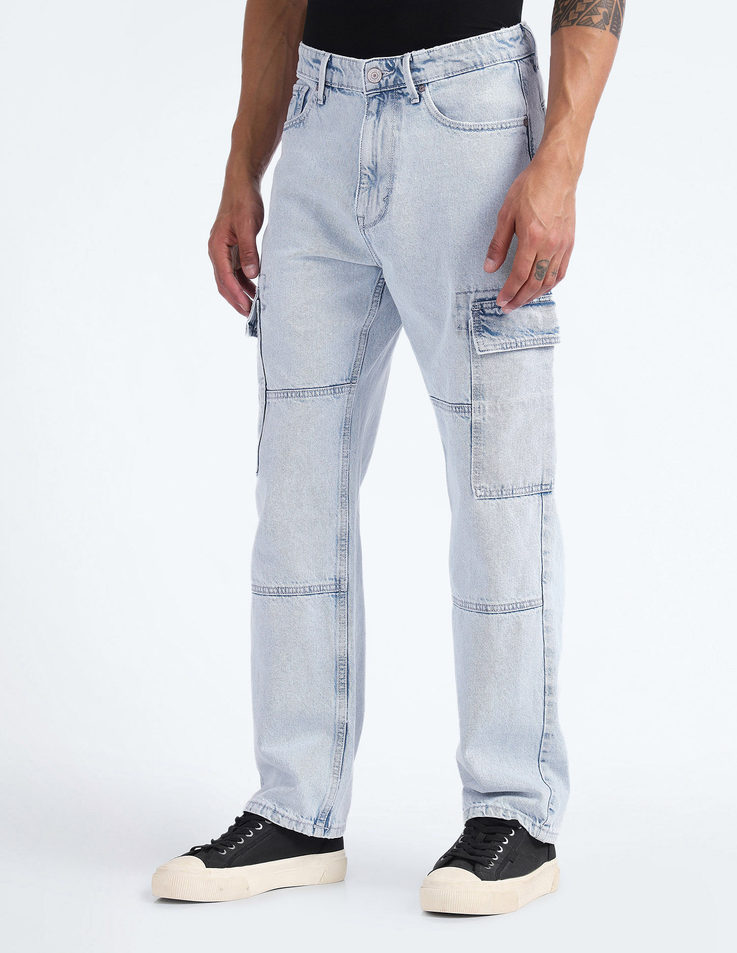 Buy Flying Machine Mid Rise 90s Loose Fit Jeans - NNNOW.com