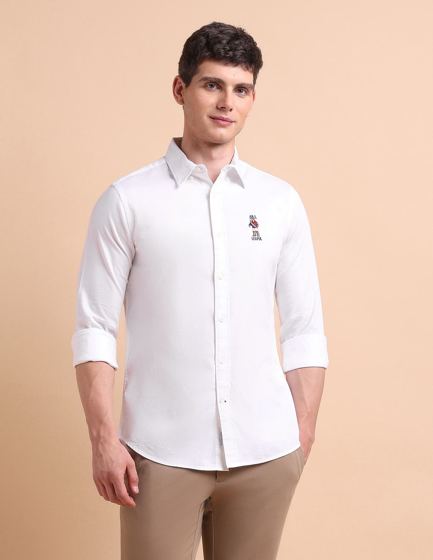 U.S. Polo Assn. Tailored Fit Button Down Shirt